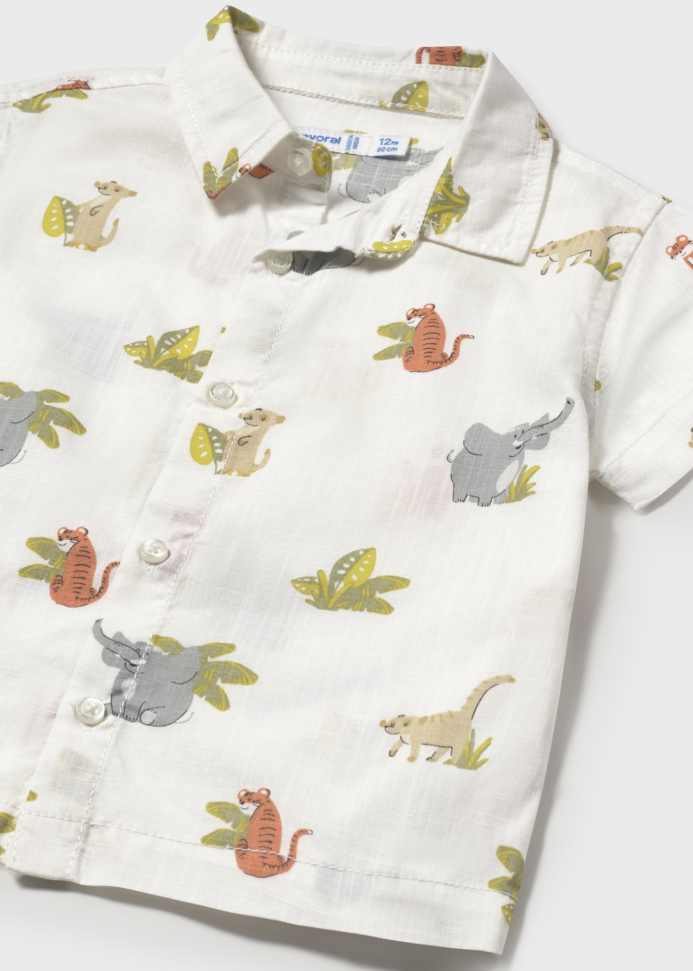 Baby print polo shirt