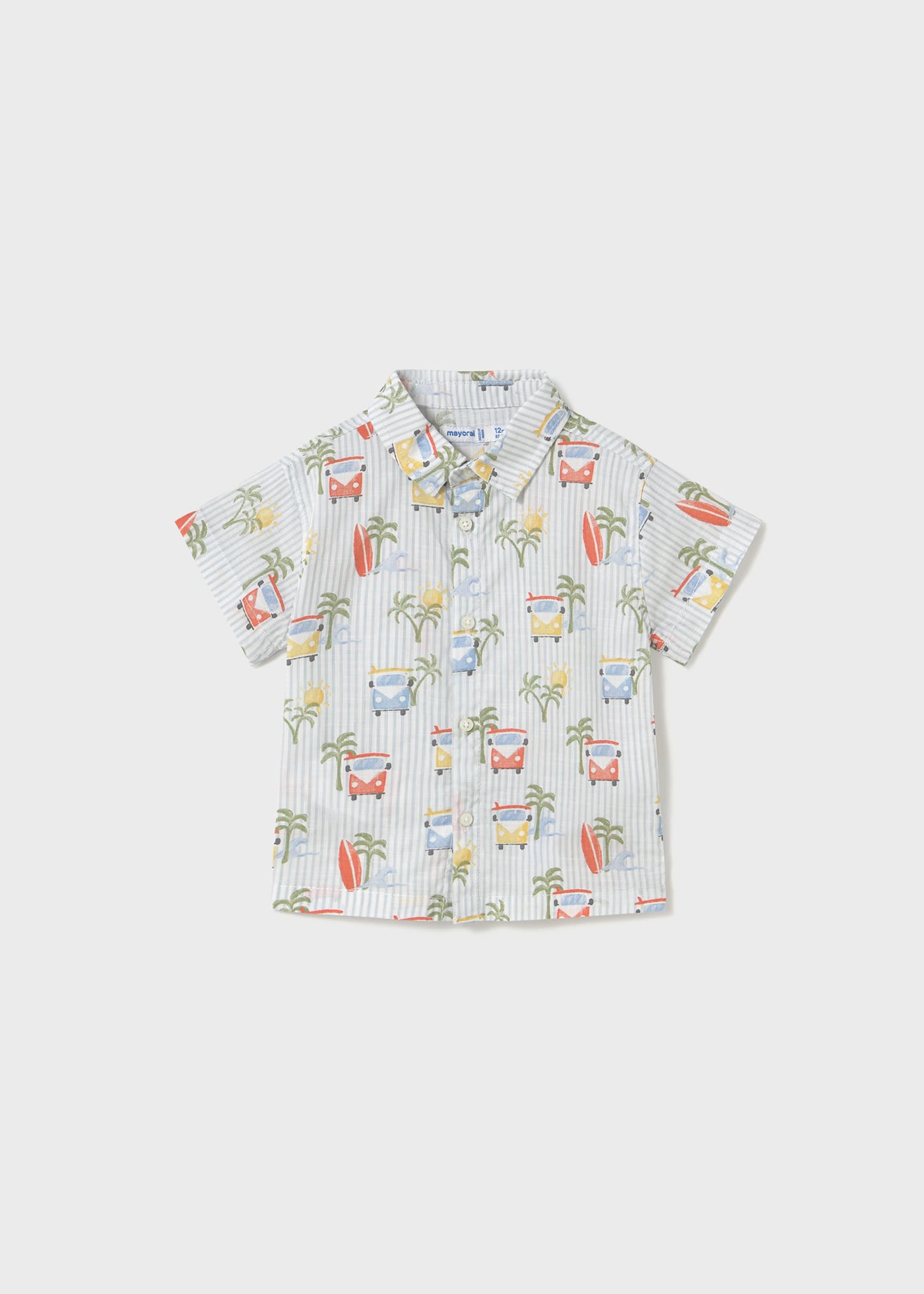 Baby print polo shirt