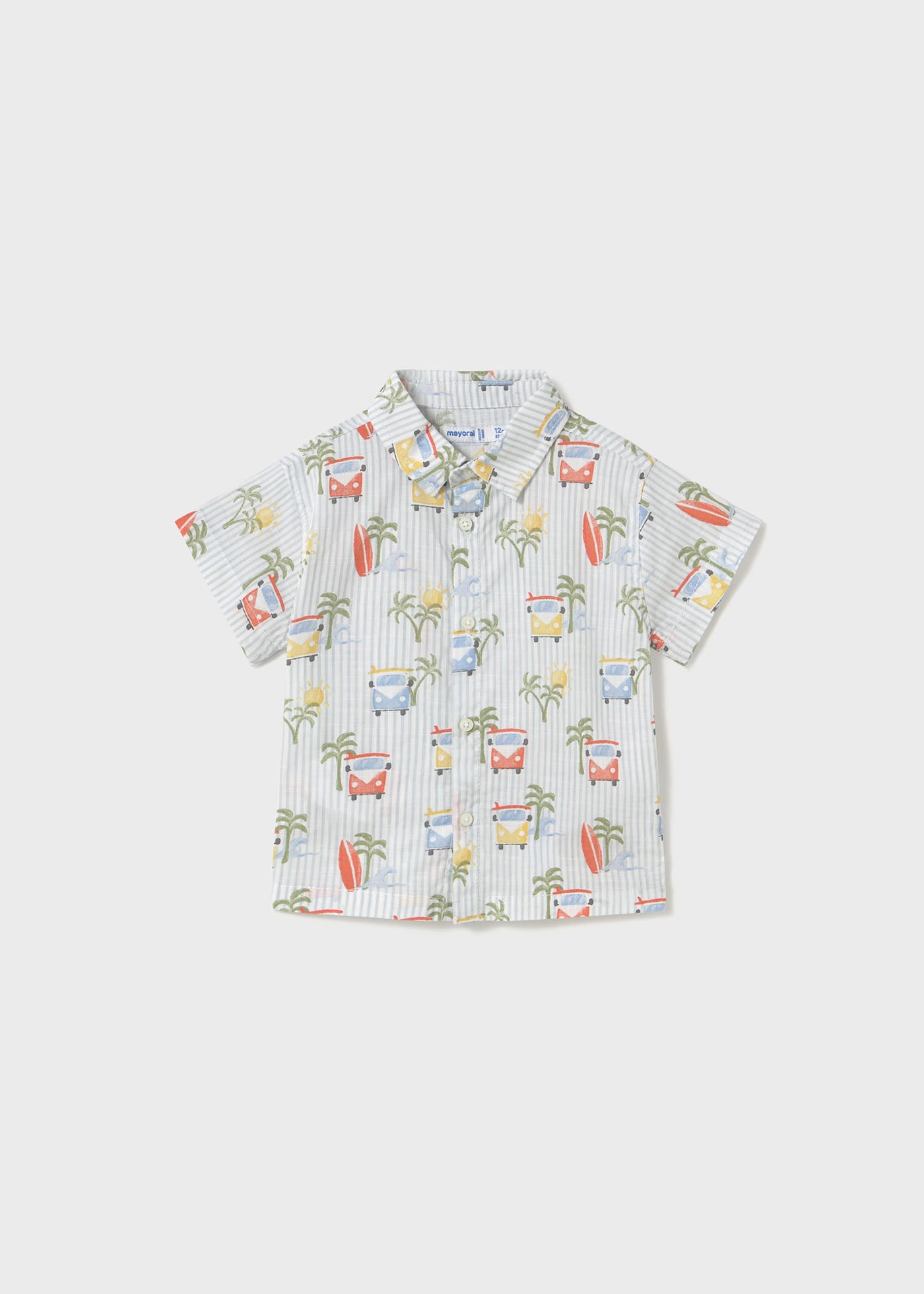 Camicia stampata neonato