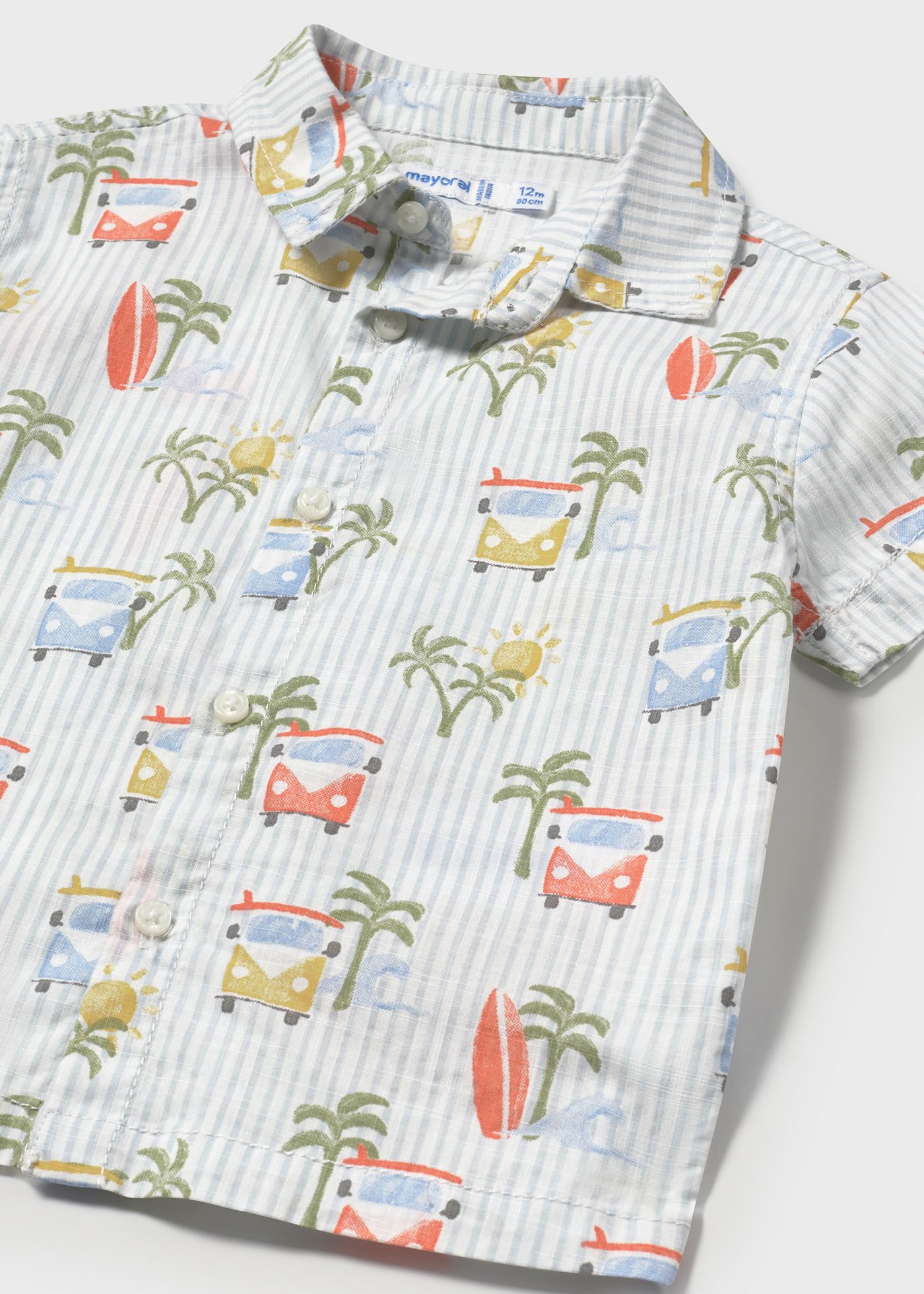 Baby print polo shirt