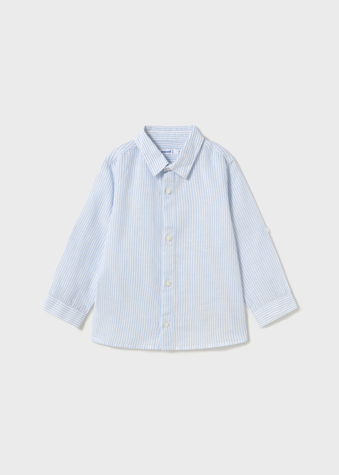 Baby Long-Sleeve Linen Shirt