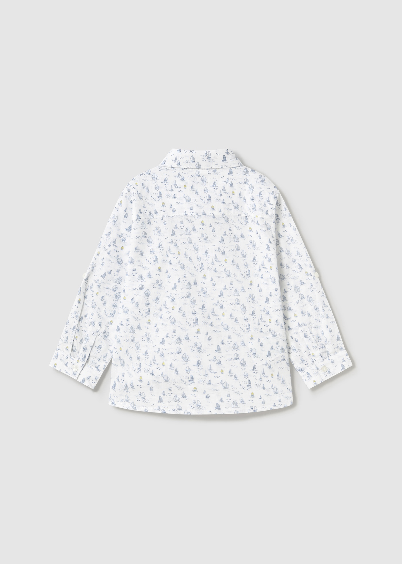 Baby long sleeved print shirt