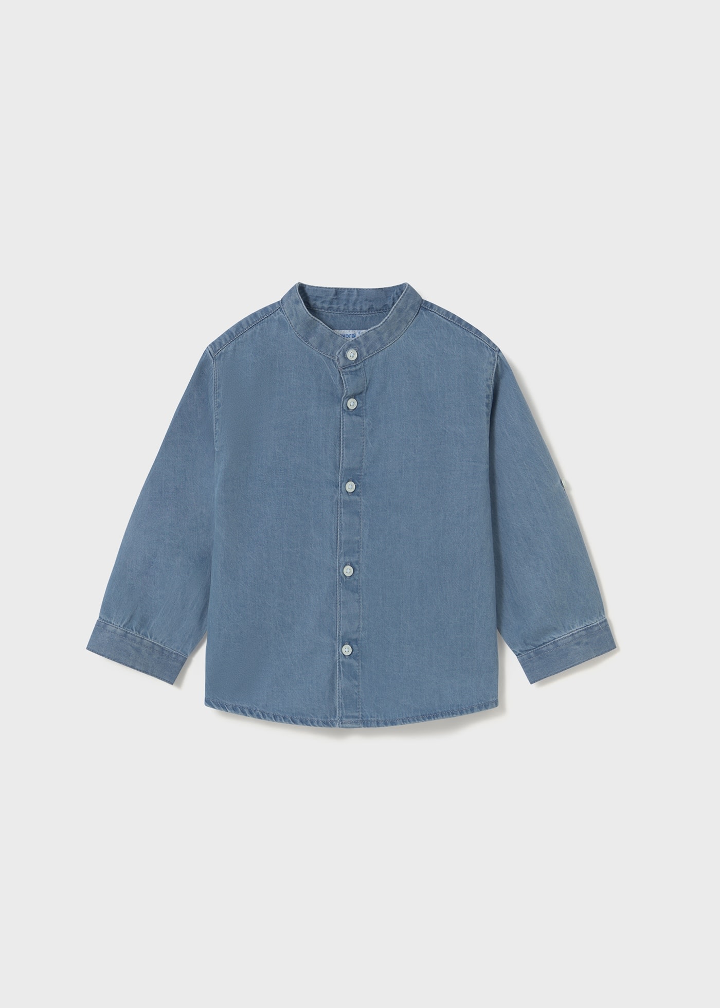 Baby Long-Sleeve Denim Shirt