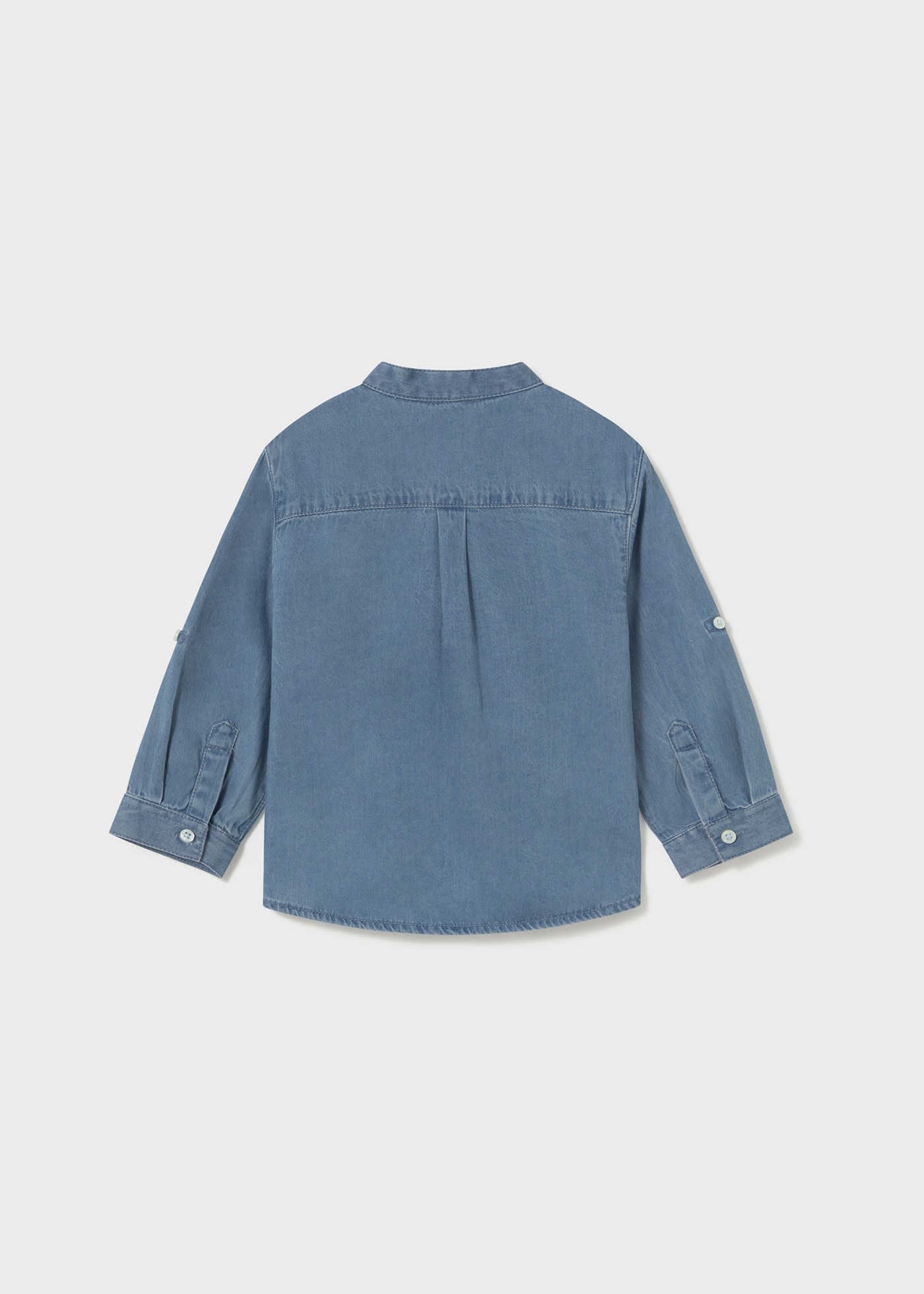 Camasa maneca lunga de blugi bebe