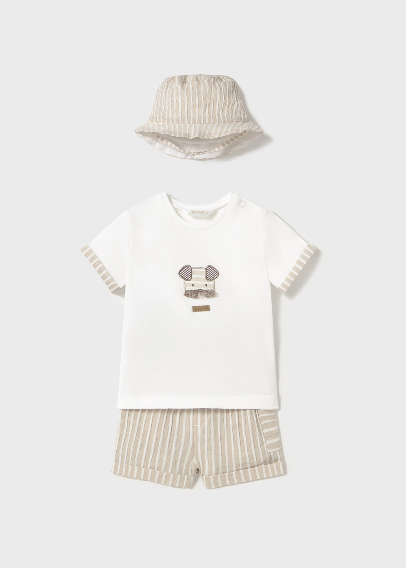 Newborn 3-Piece Set with Hat