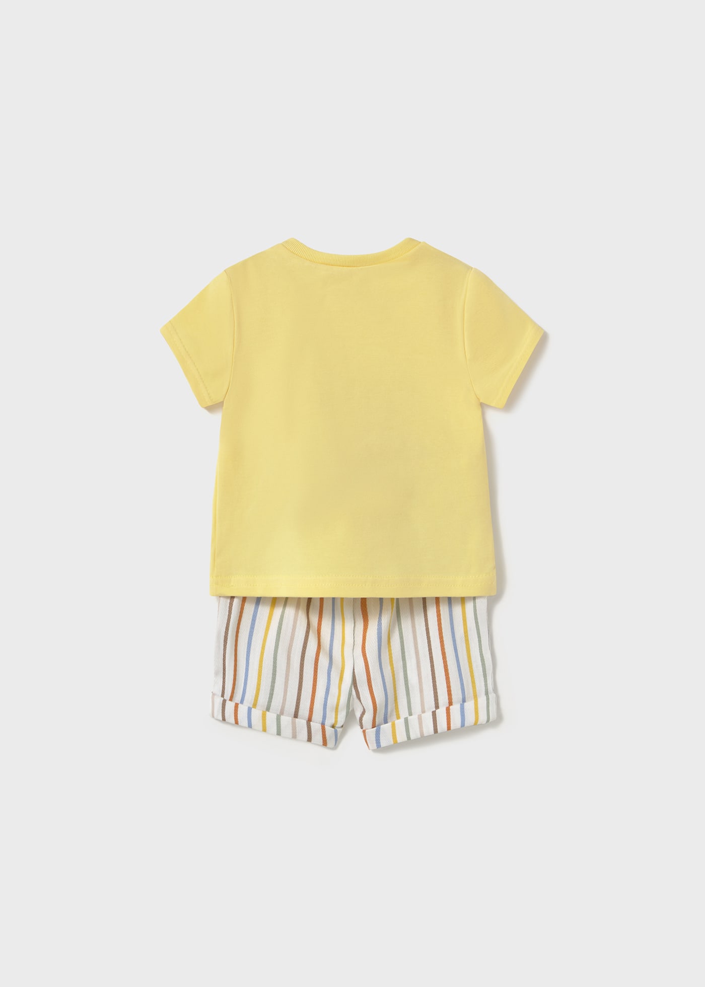 Set pantaloni scurti si tricou nou-nascut