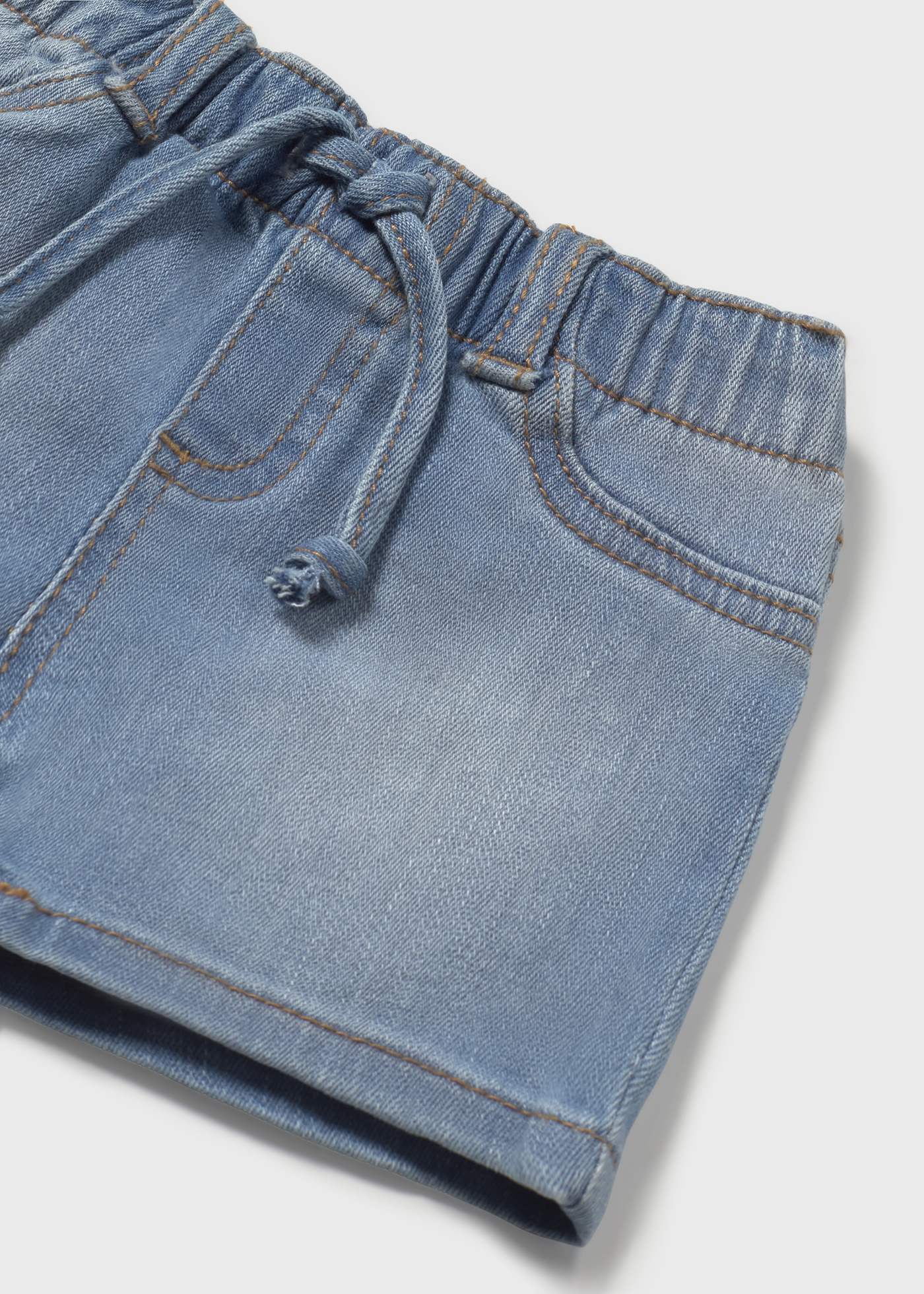 Newborn boy denim shorts