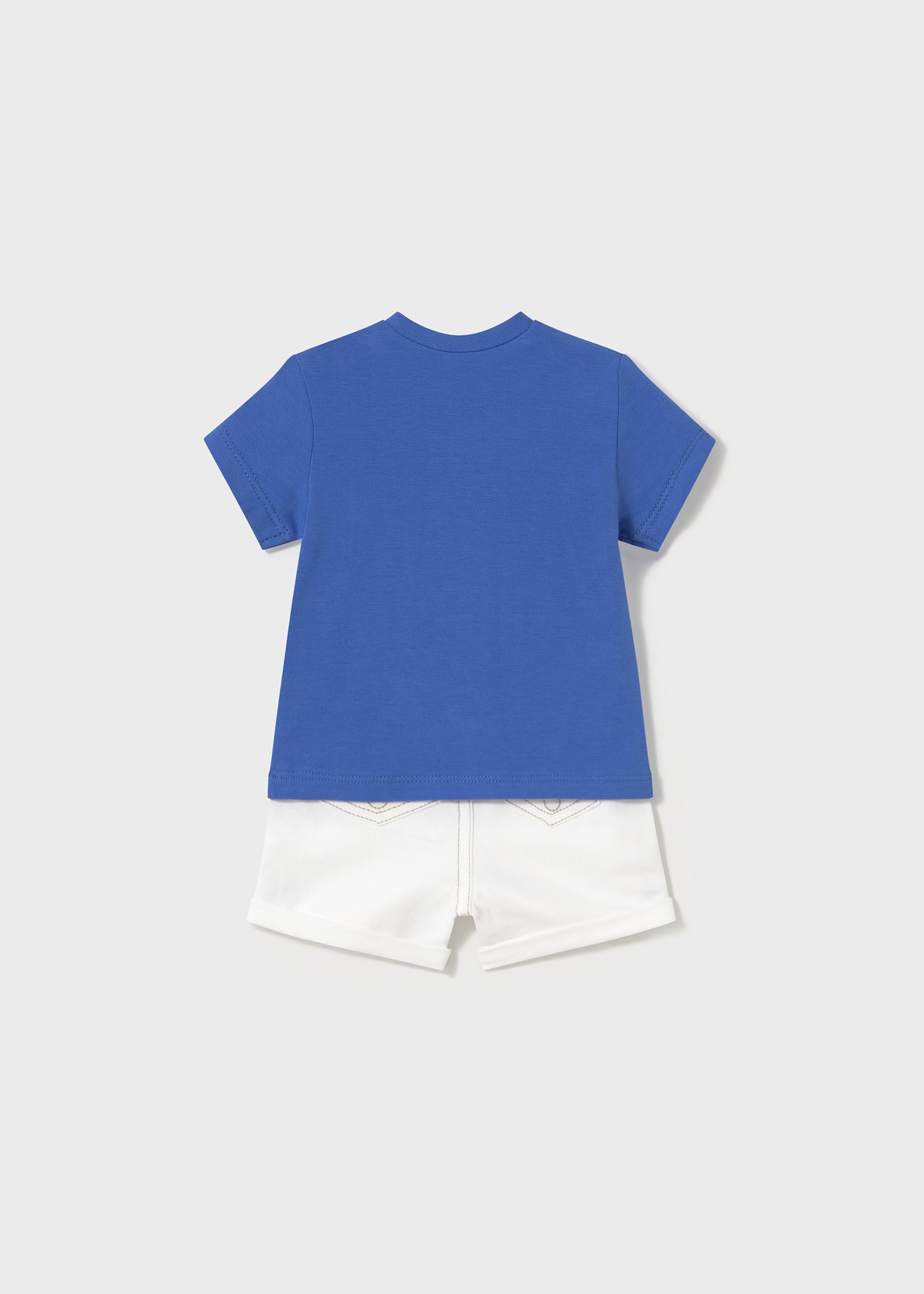 Set pantaloni scurti si tricou nou-nascut
