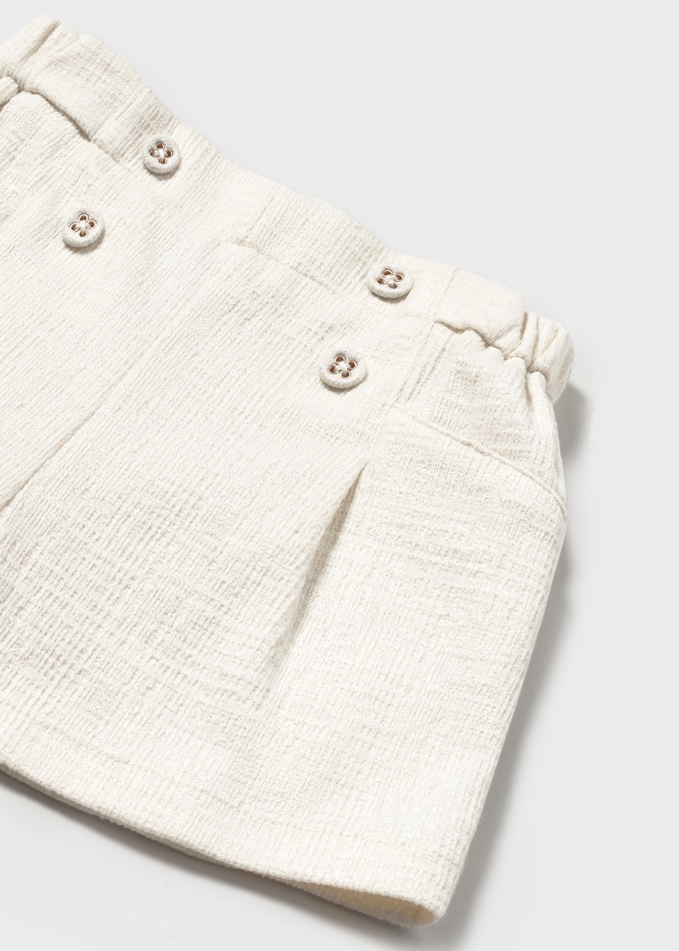 Baby structured shorts