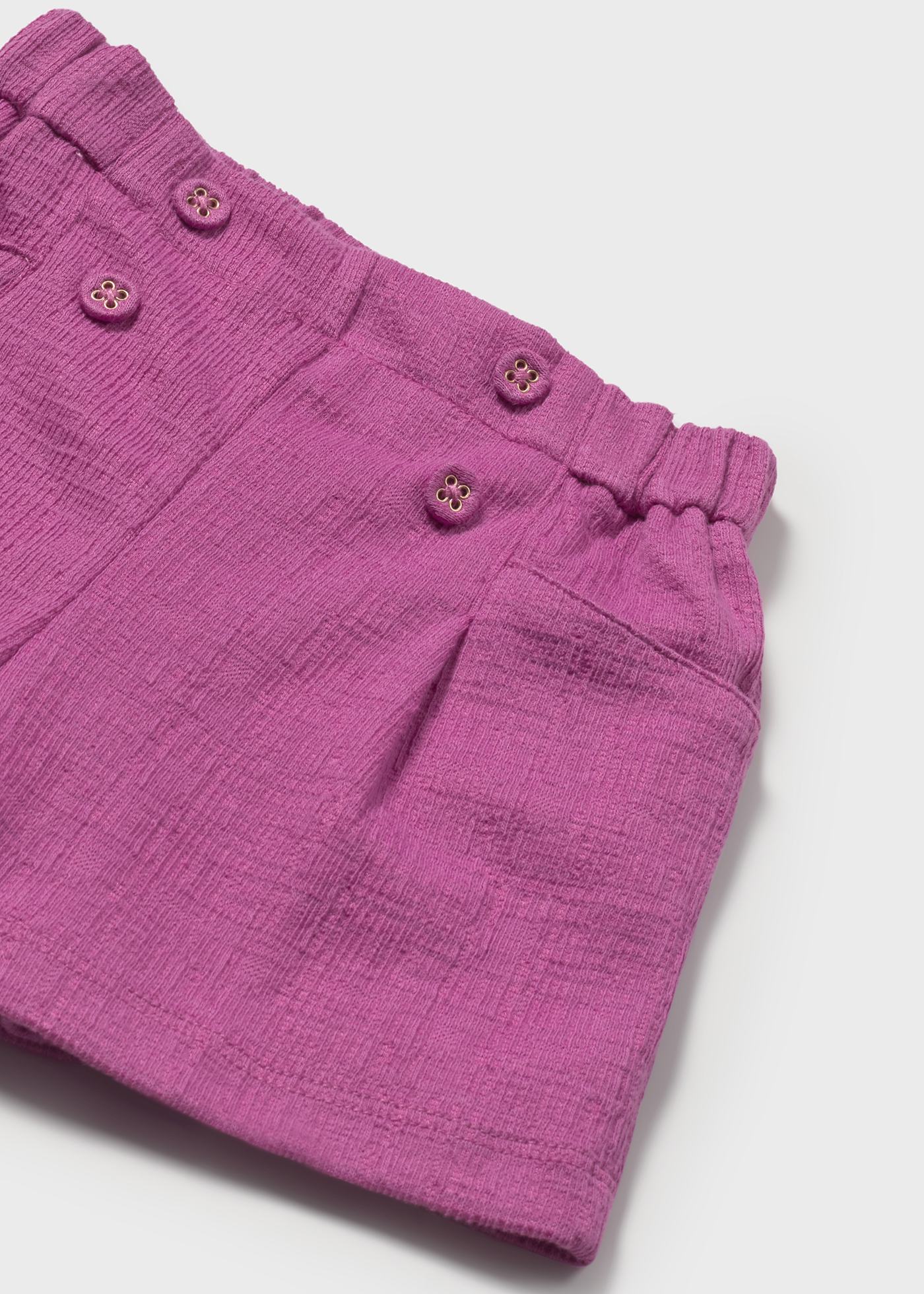 Baby structured shorts
