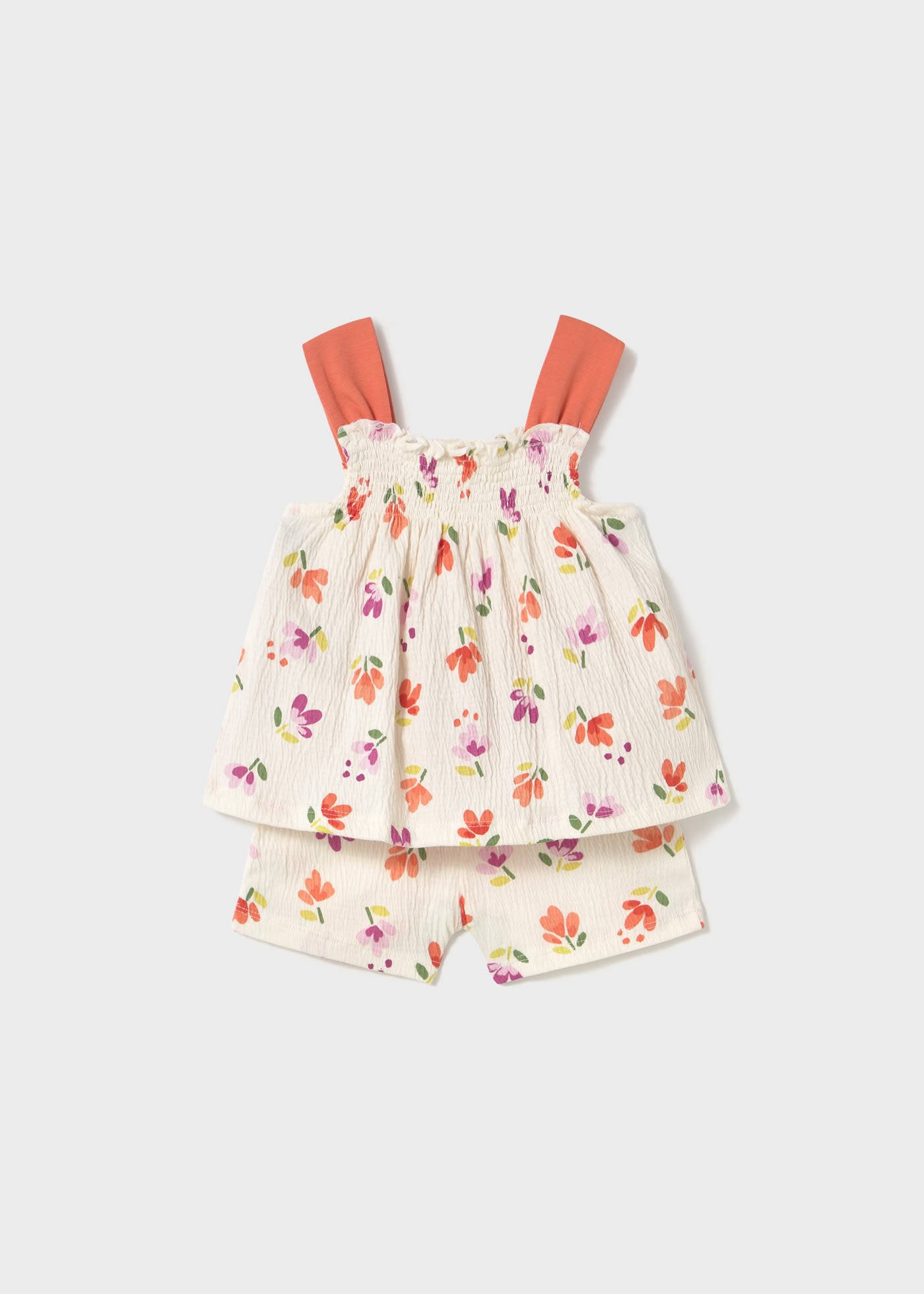 Ensemble short et t-shirt bambula bébé