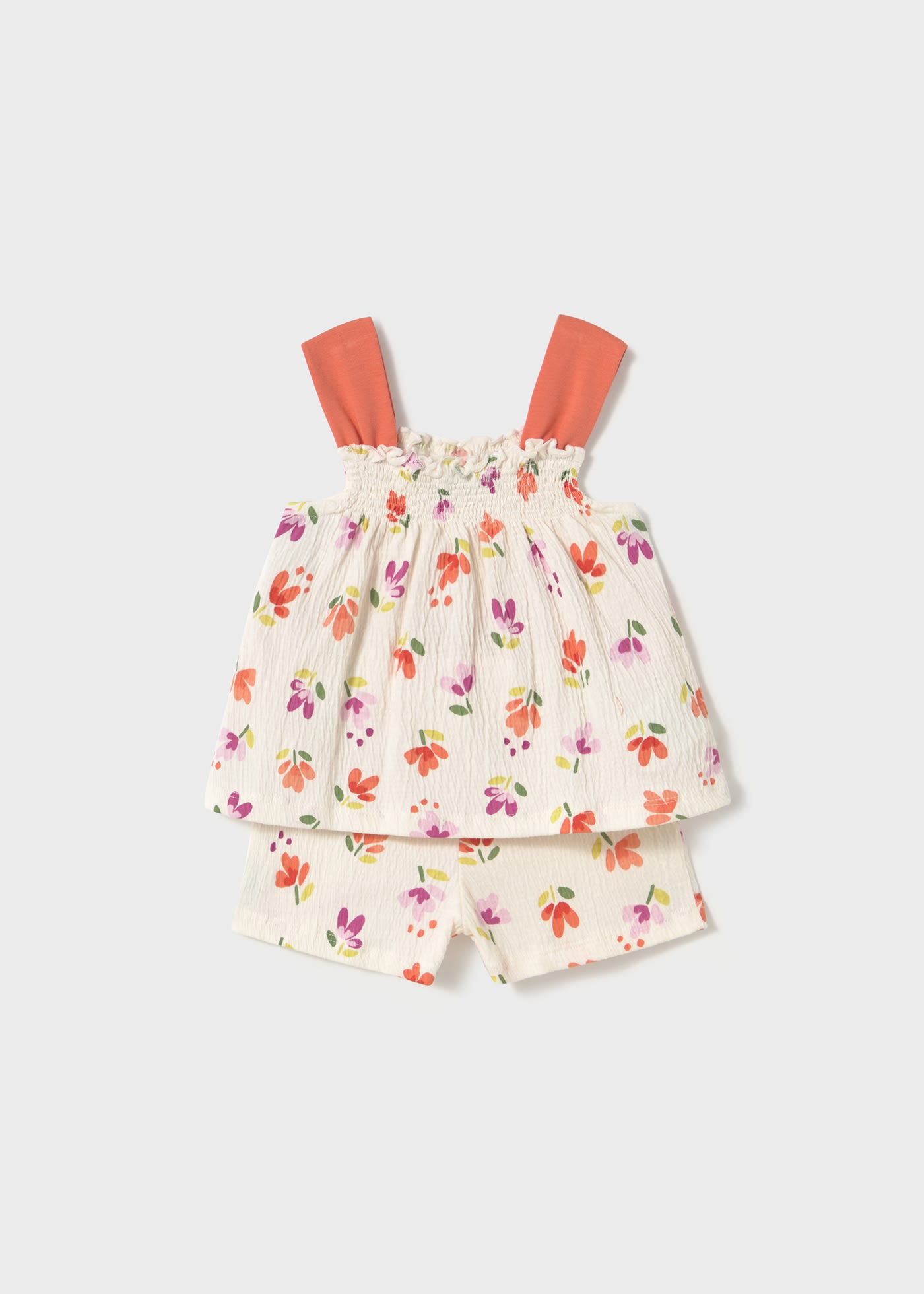 Ensemble short et t-shirt bambula bébé