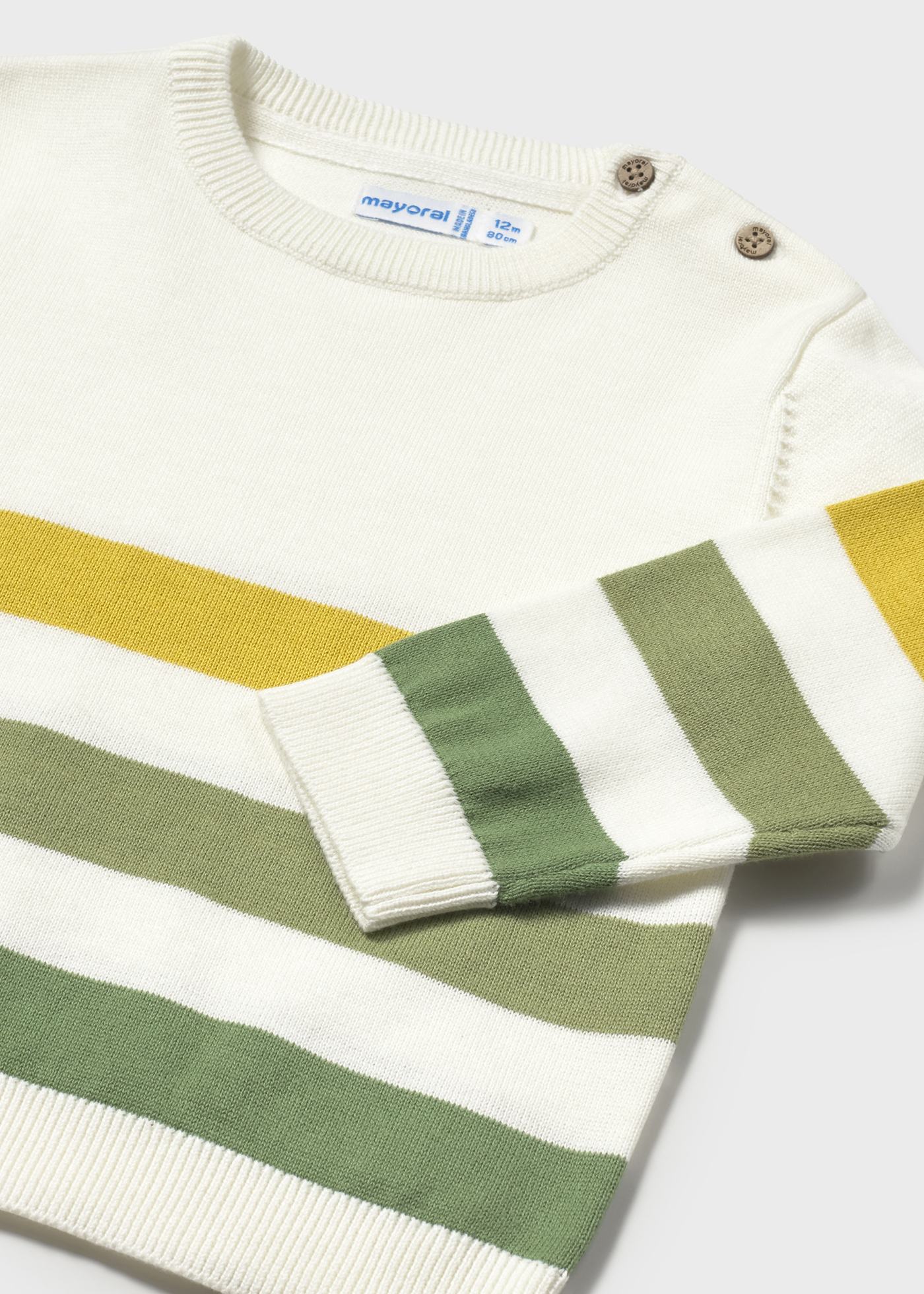 Camisola franjas bebé