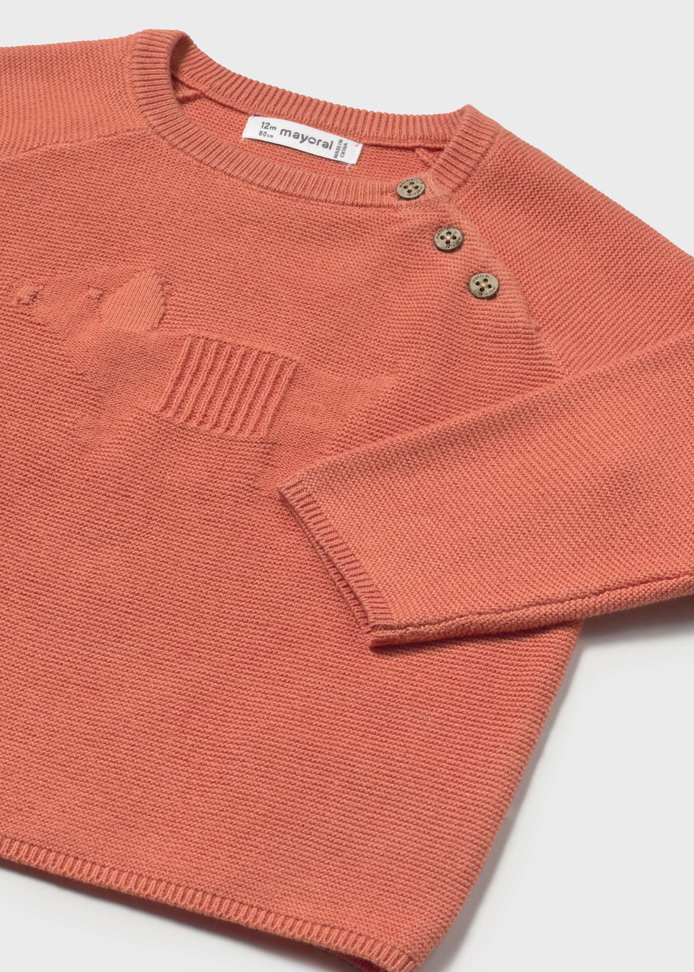 Camisola intarsia bebé
