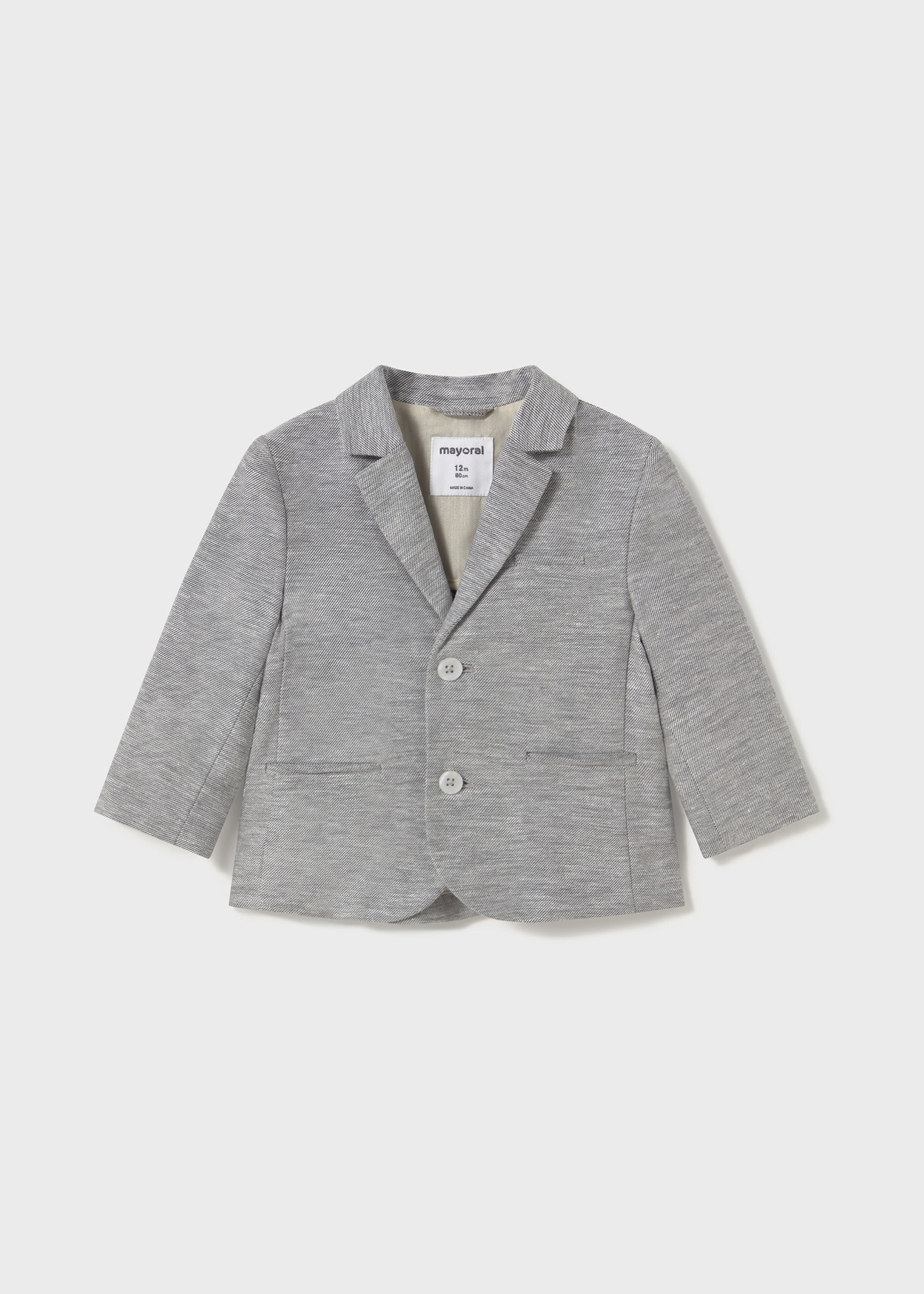 Baby linen blazer