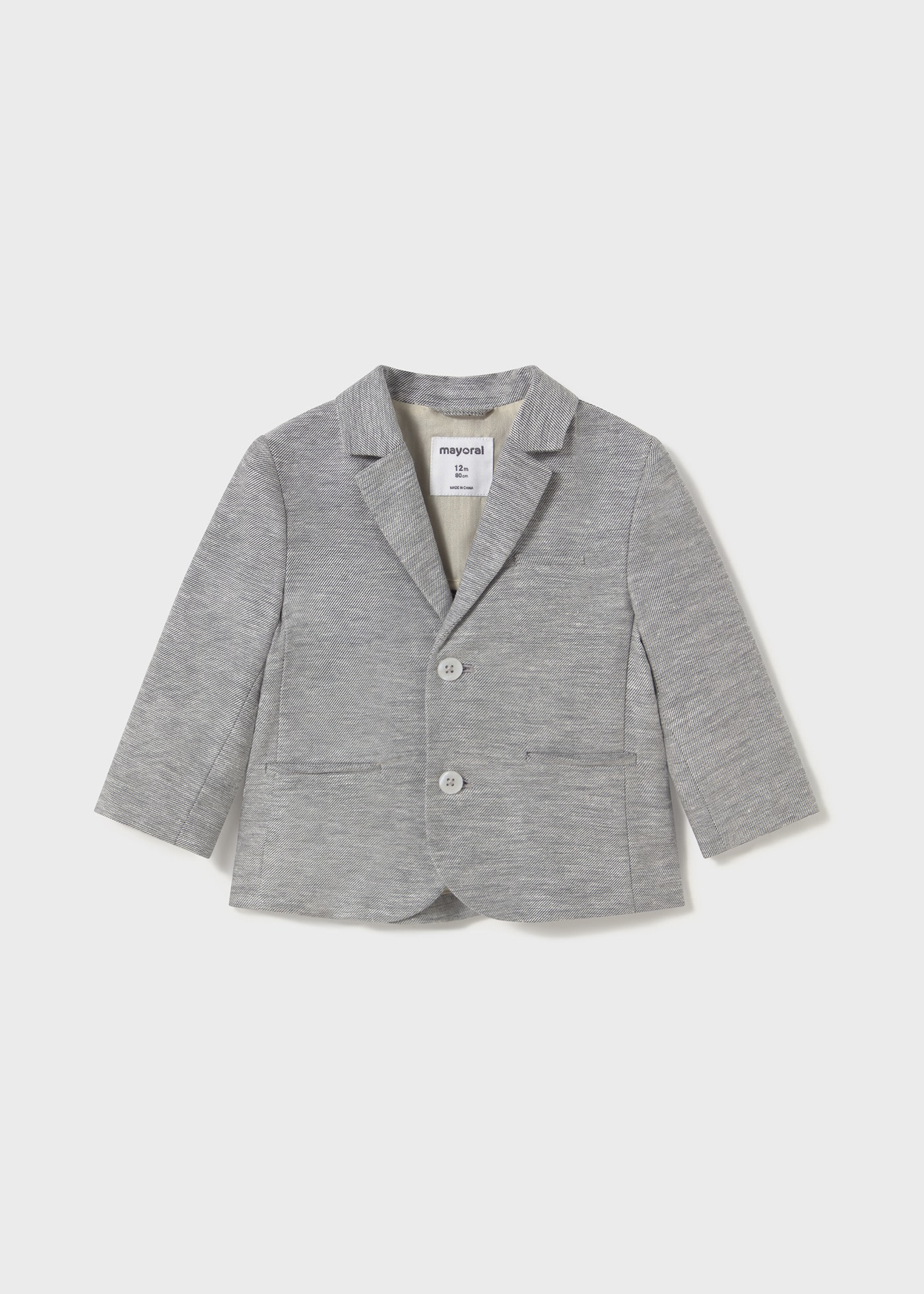 Giacca elegante lino neonato