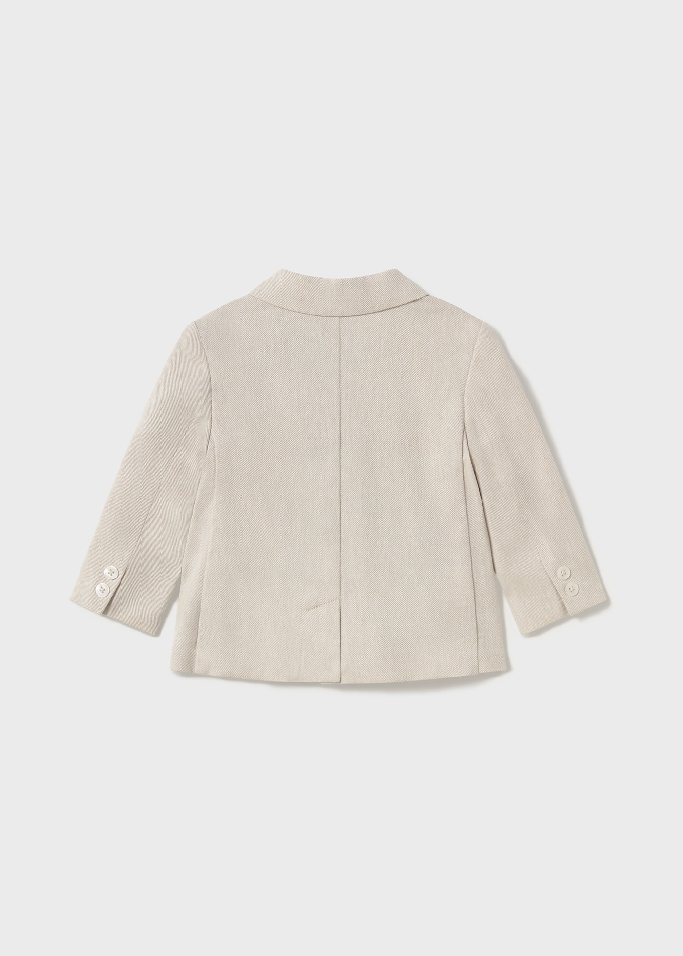 Blazer elegante com linho bebé