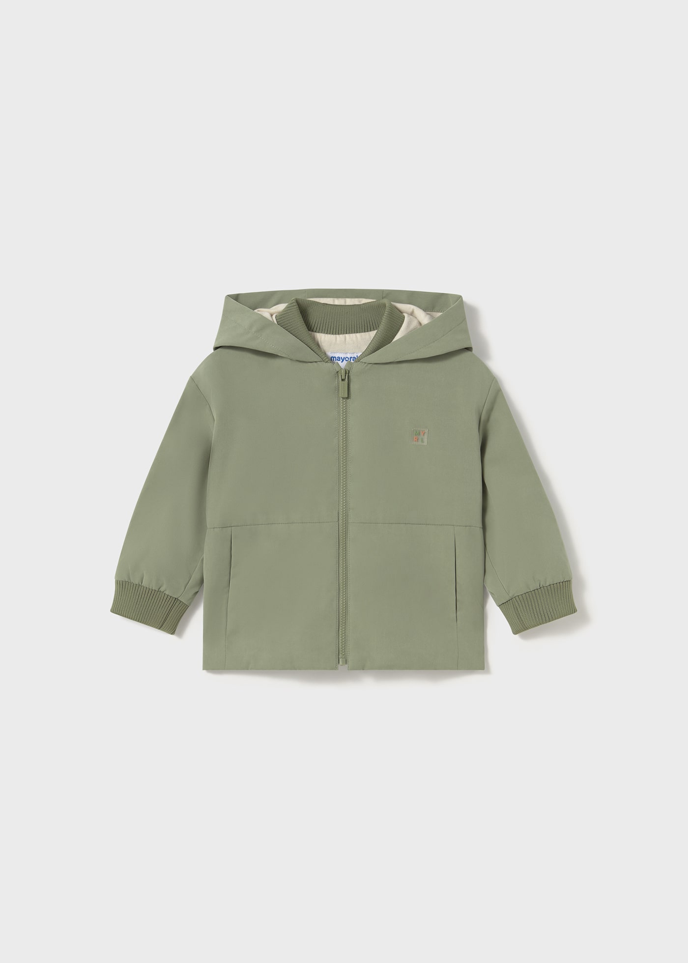 Veste coupe-vent unicolore bébé