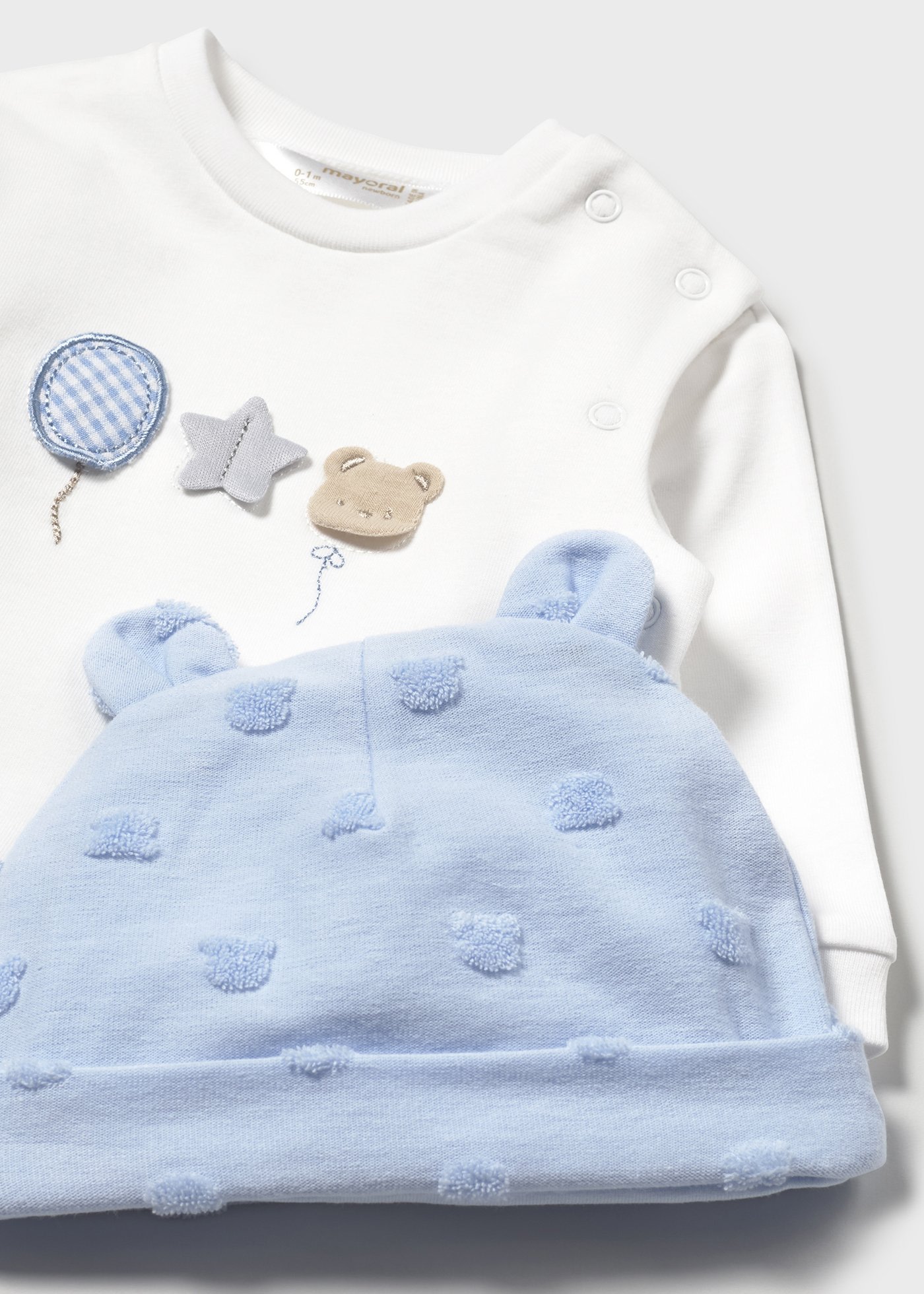 Newborn 3-Piece Set with Hat