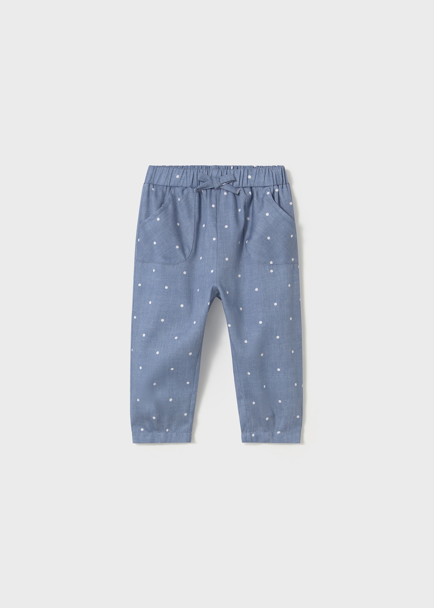 Baby print trousers