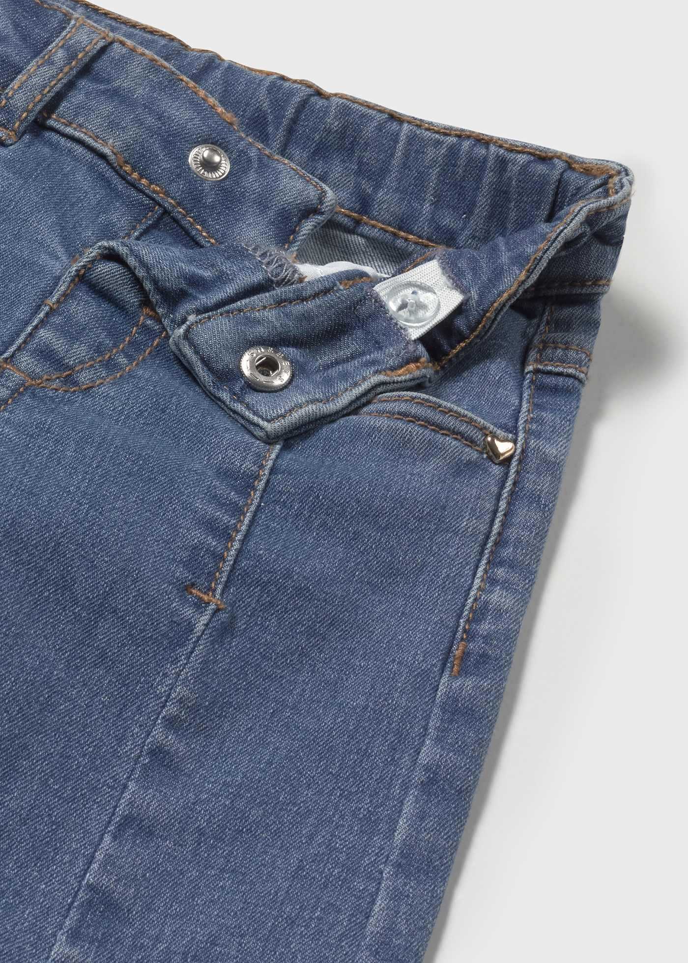 Pantalon long évasé en denim bébé