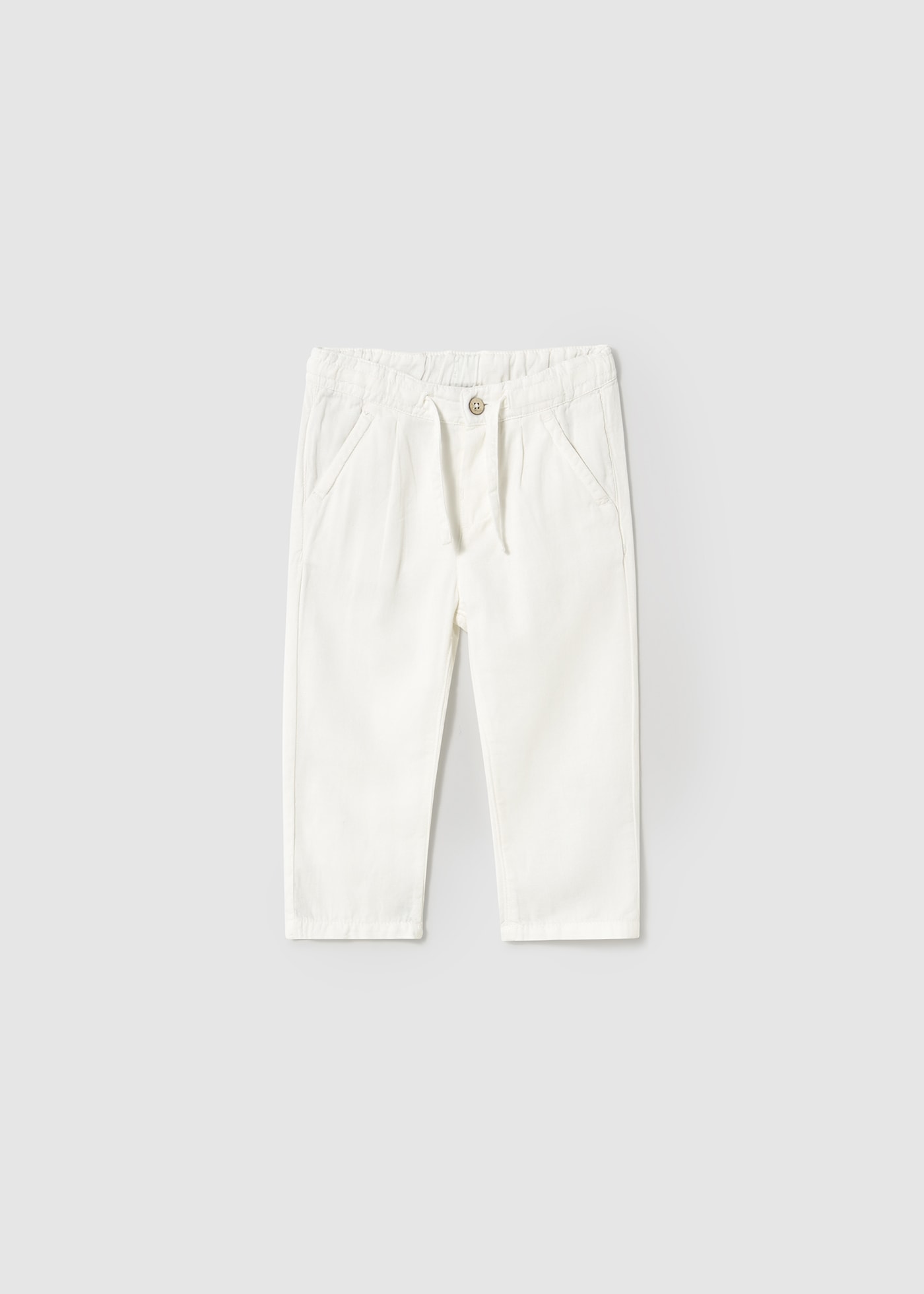 Baby Loose-Fit Linen Pants