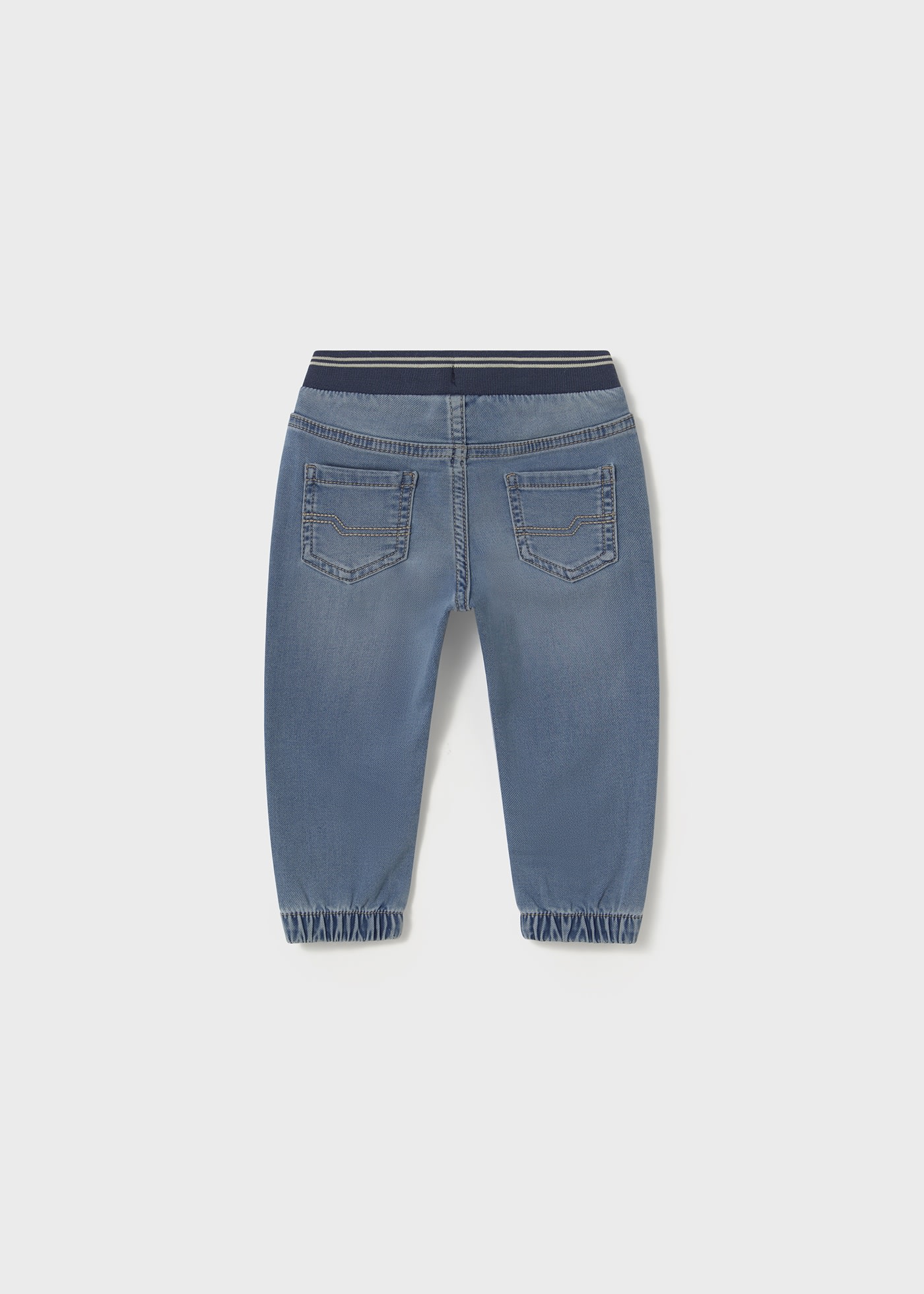 Baby jeans with adjustable waist