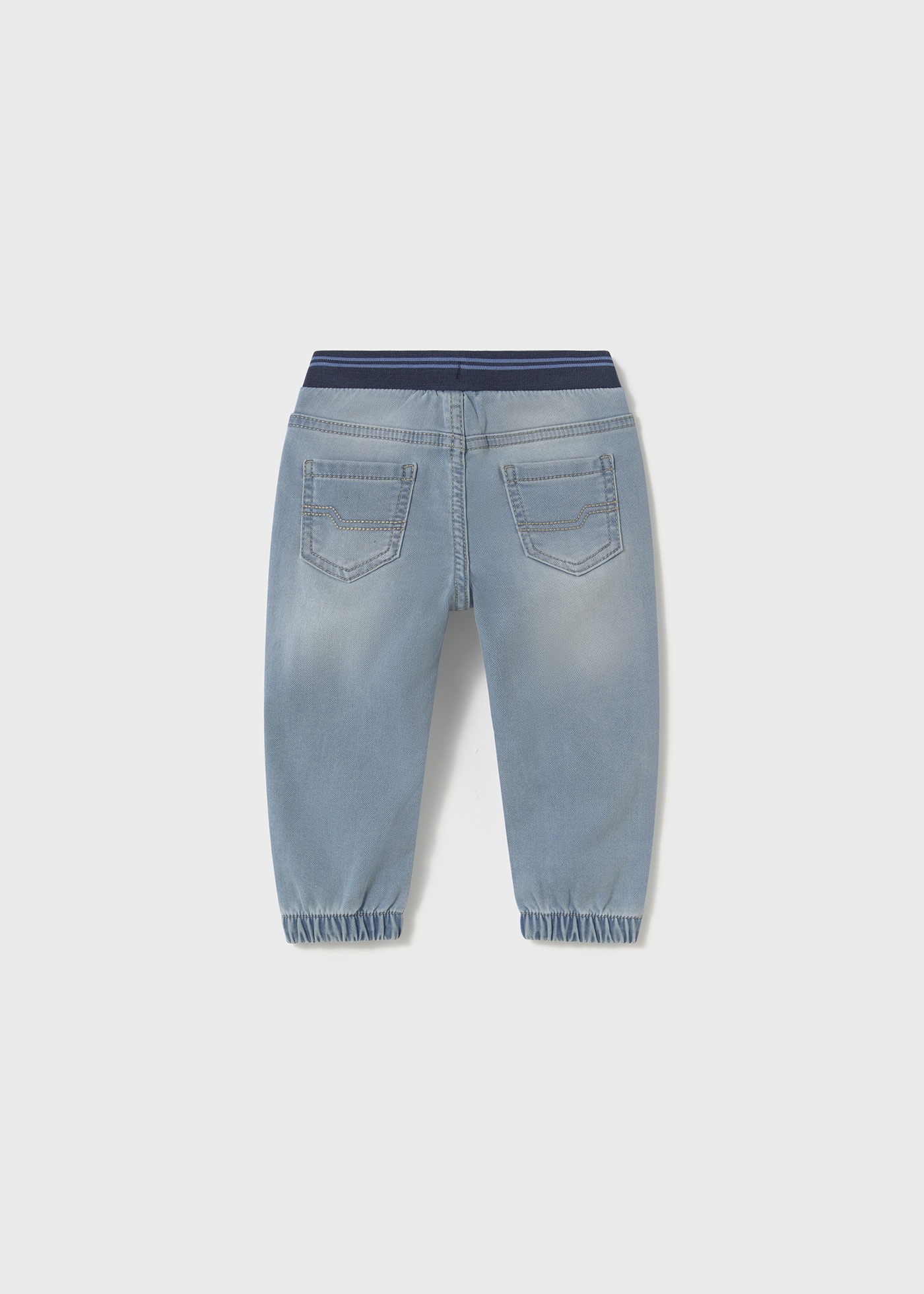 Baby jeans with adjustable waist