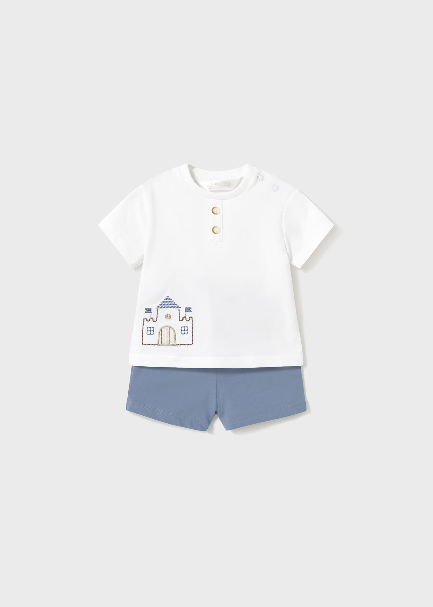 Newborn 4-Piece Set with Shorts