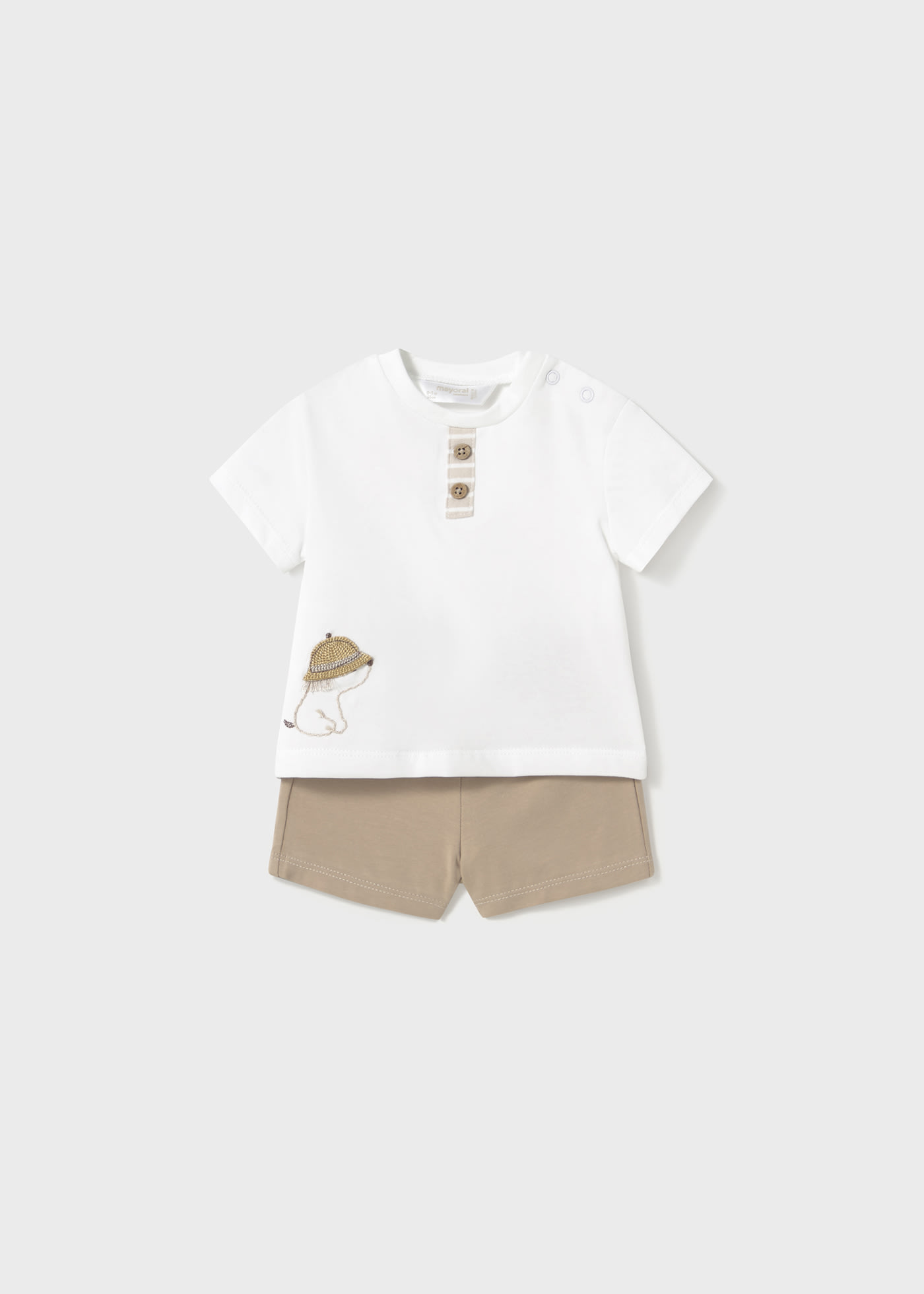 Newborn 4-Piece Set with Shorts