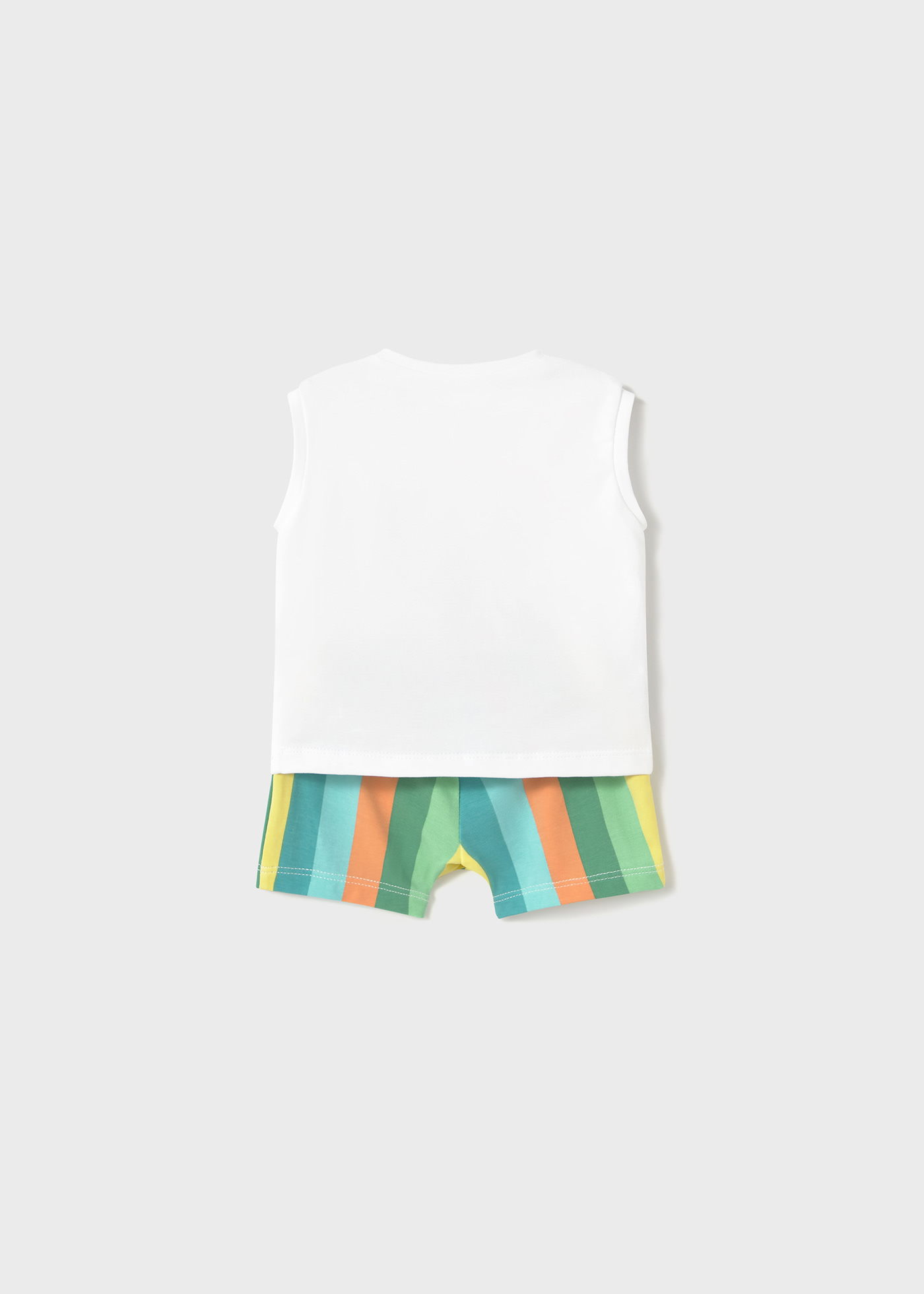 Completo 4 pezzi senza maniche neonato
