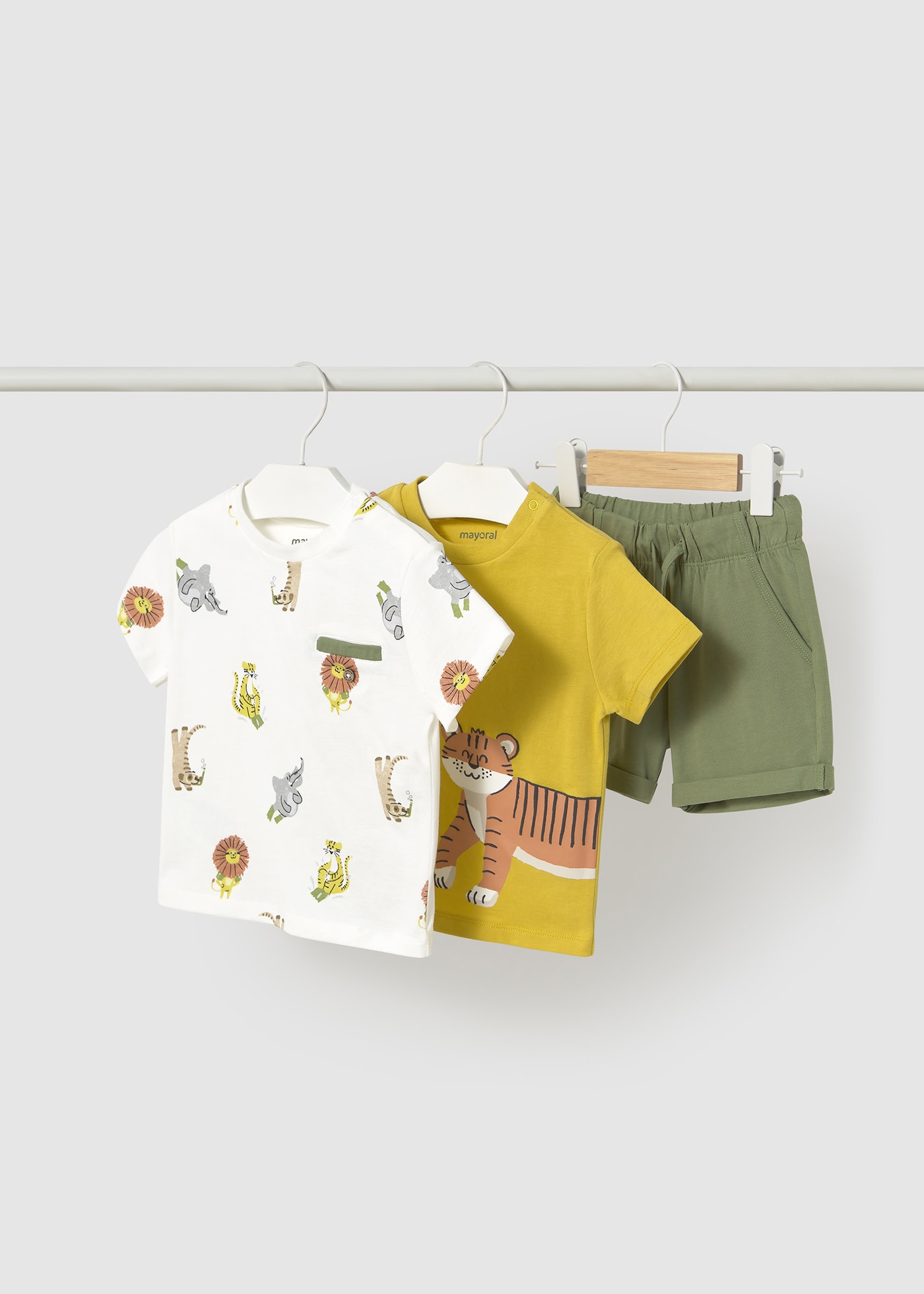 Completo 3 pezzi stampato neonato