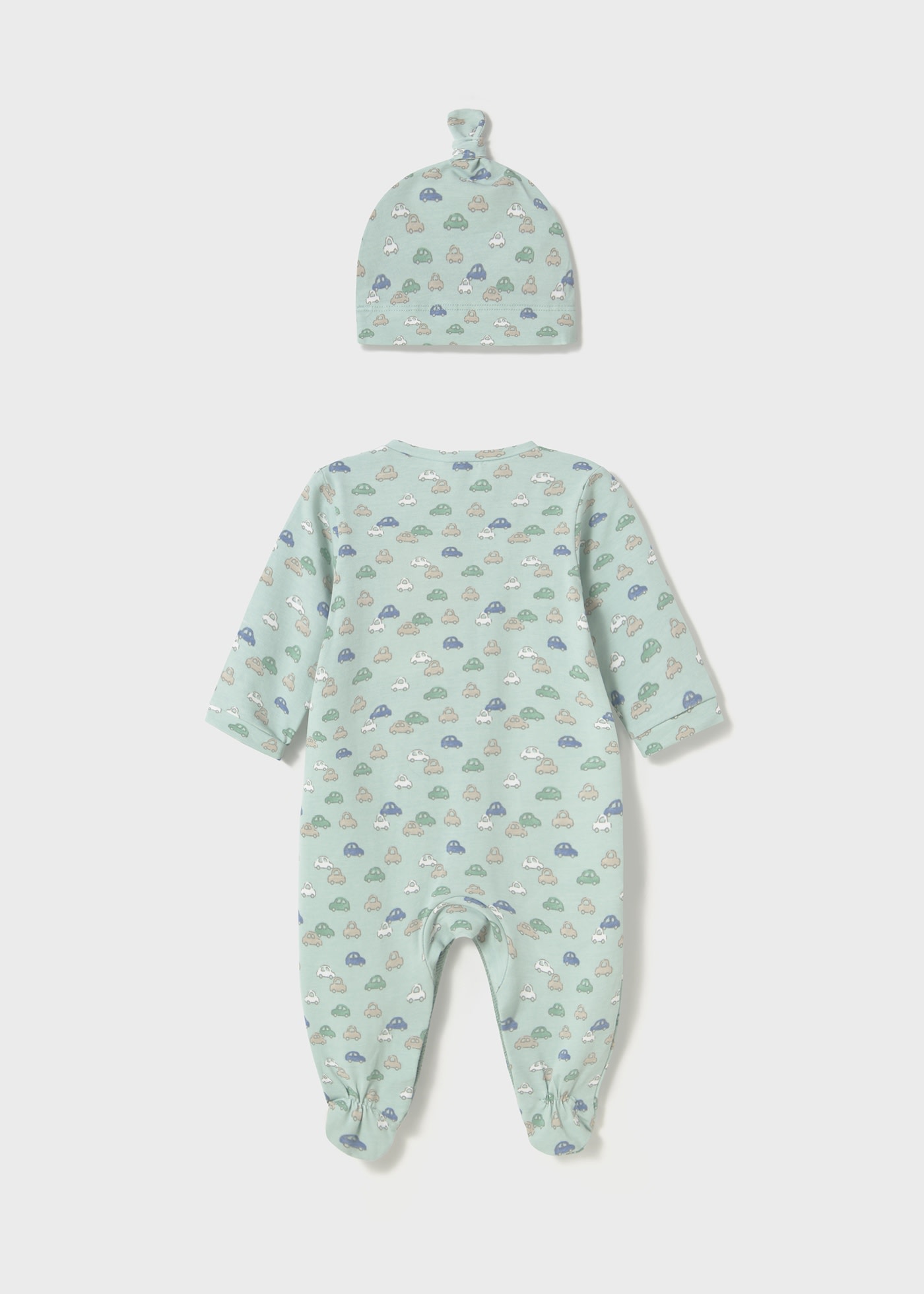 Newborn One-Piece with Hat