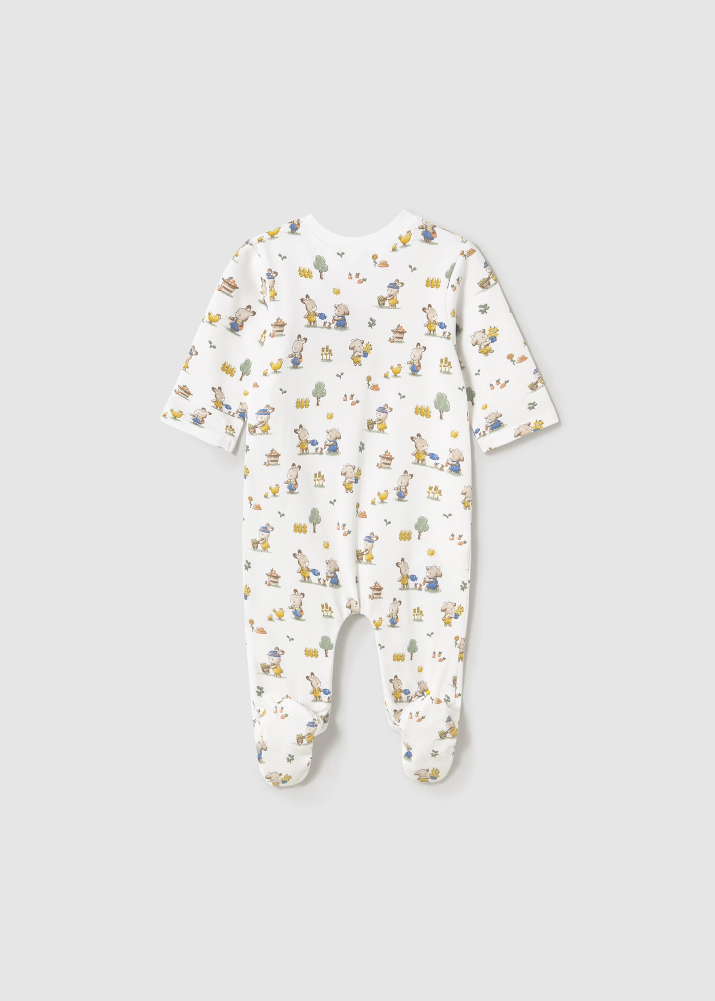 Set 2 pagliaccetti lunghi neonato