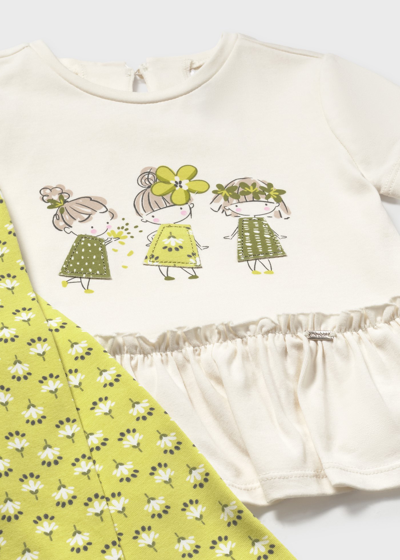 Baby Leggings and Ruffled T-Shirt Set