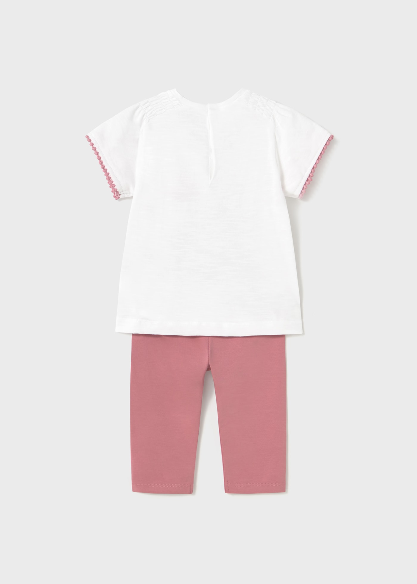 Completo leggings e maglietta neonata