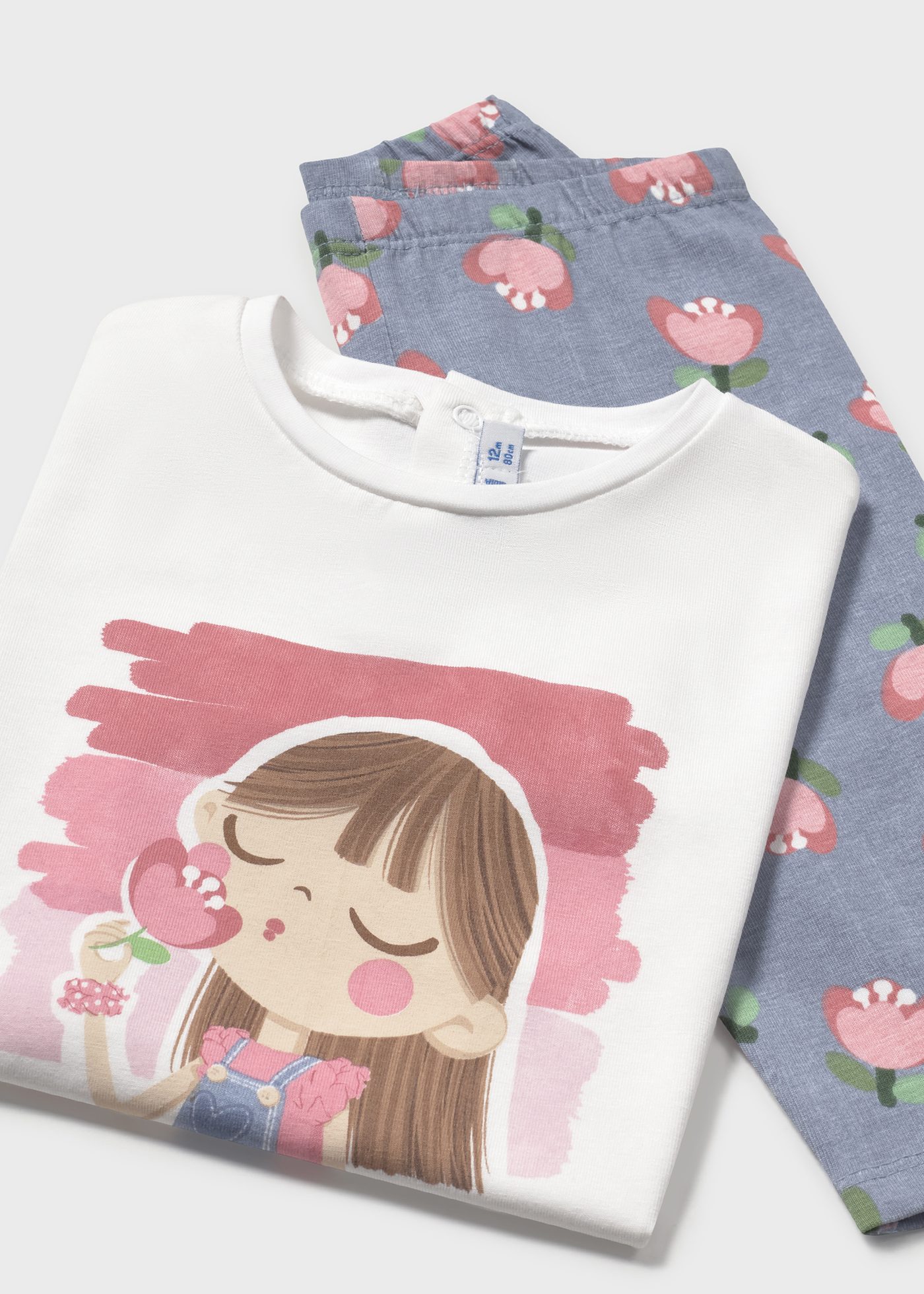 Baby Printed Leggings and T-Shirt Set