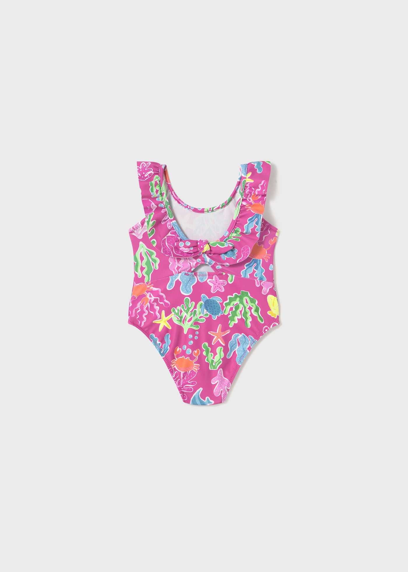 Baby print swimming costume