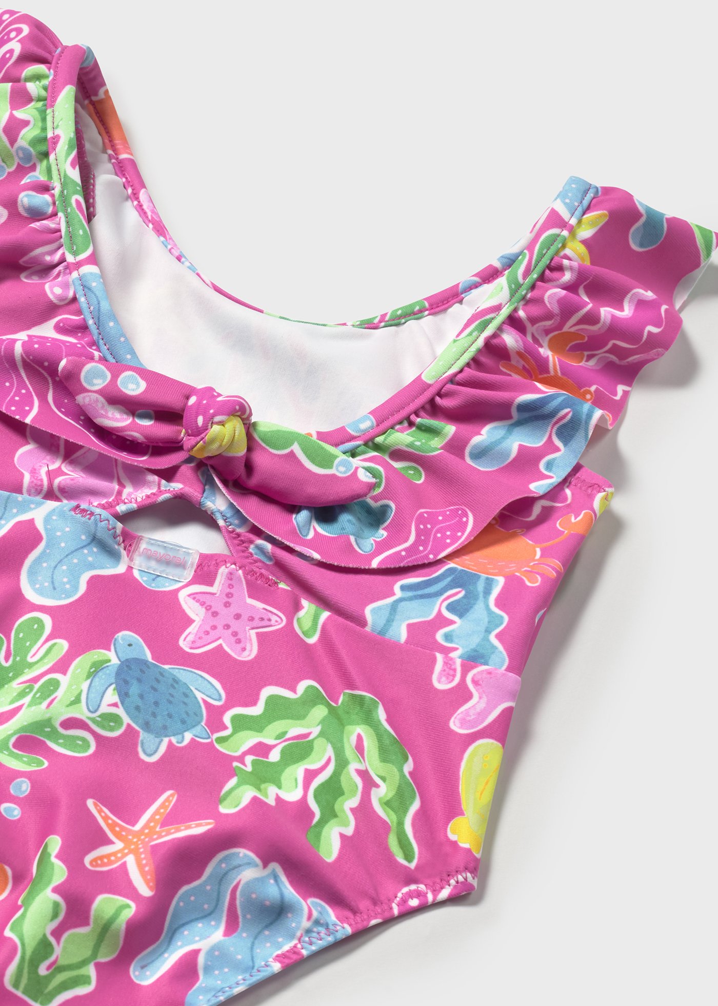 Baby print swimming costume