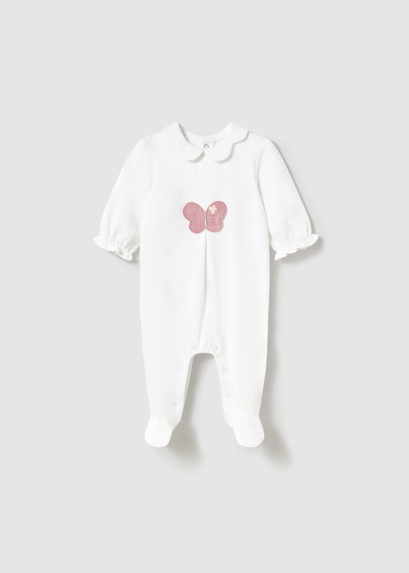 Set 2 pagliaccetti lunghi neonata