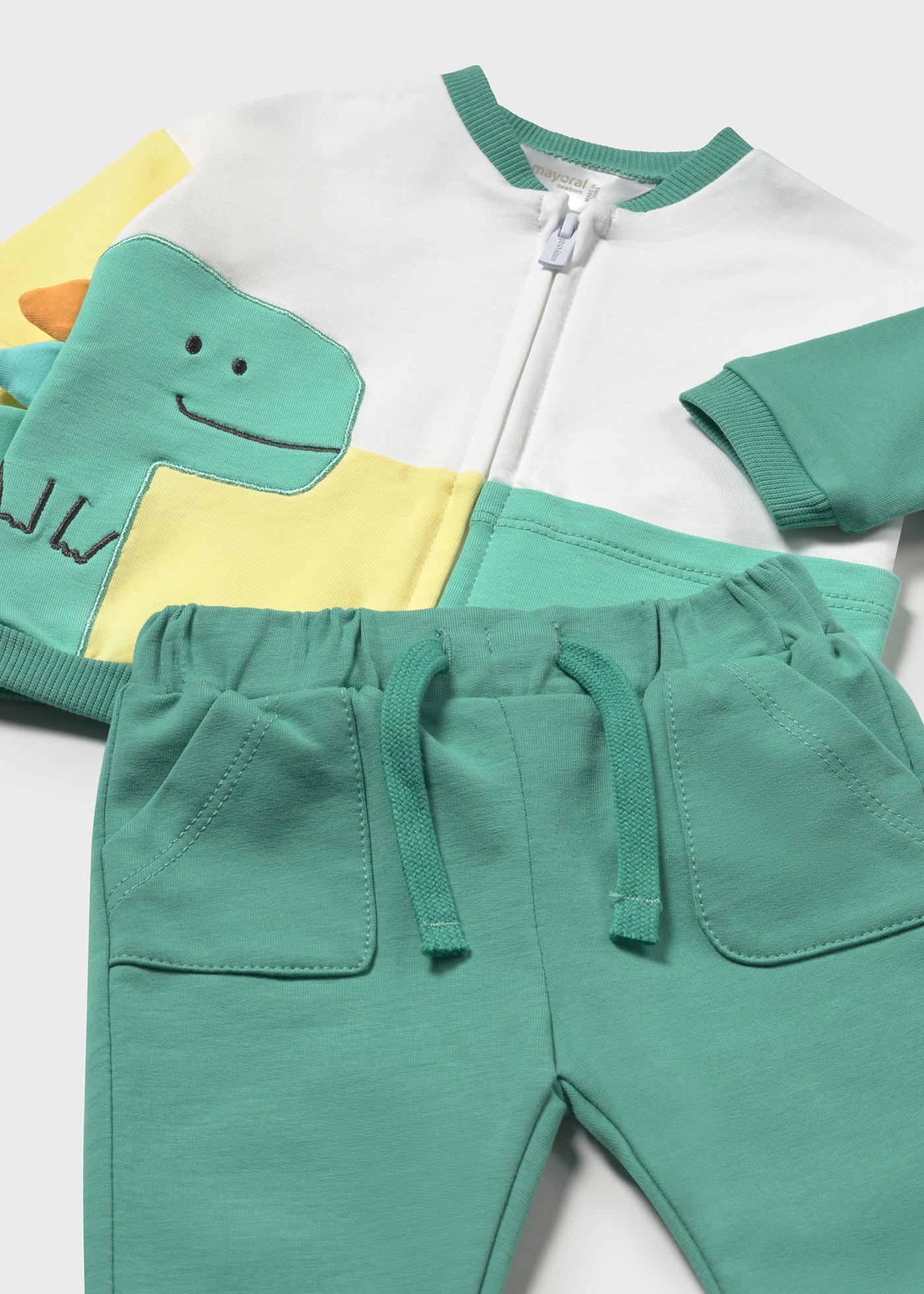 Tuta con maglietta animaletto neonato