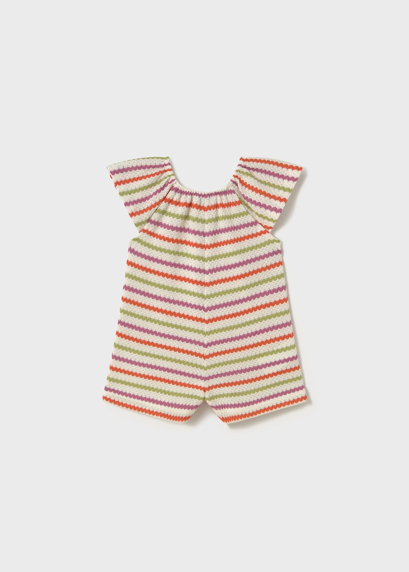 Tuta righe croquet neonata