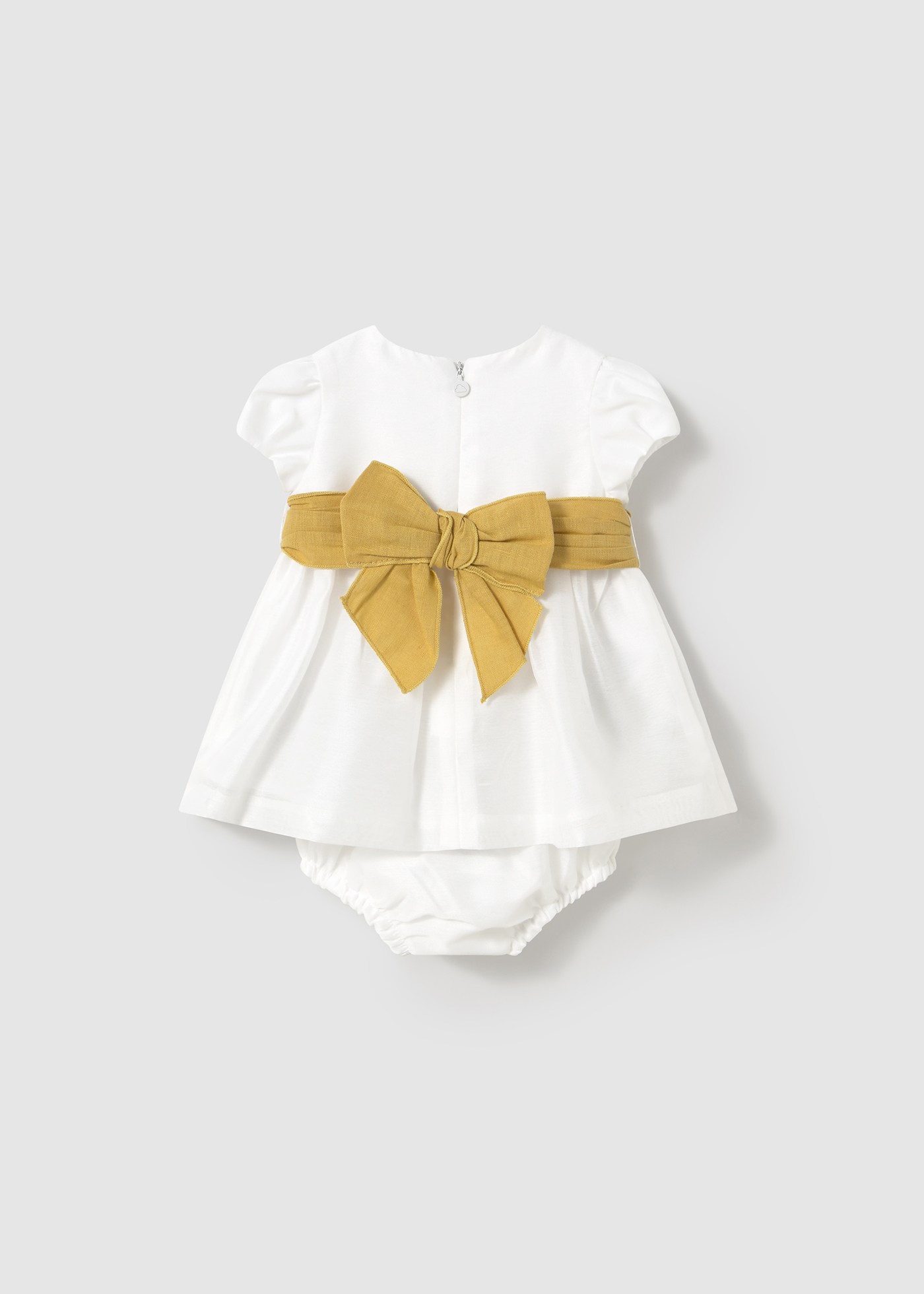 Newborn Sash Dress with Bloomers