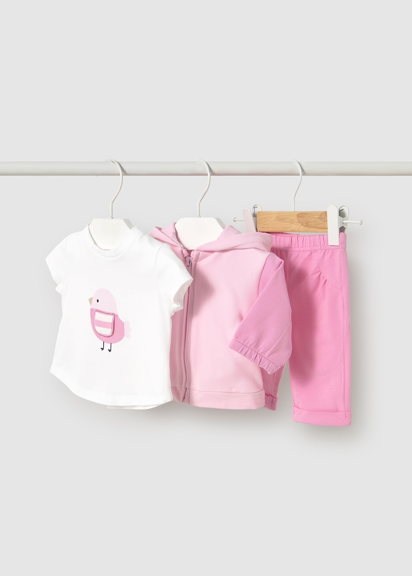 Trening cu gluga si tricou nou-nascut