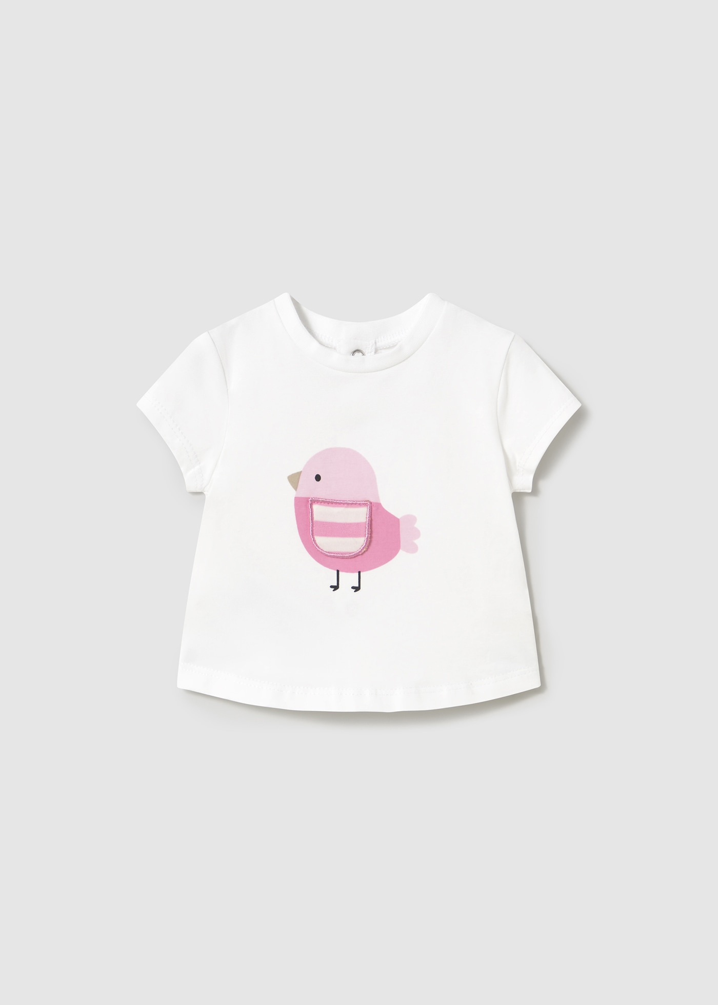 Fato treino capuz com t-shirt recém nascida