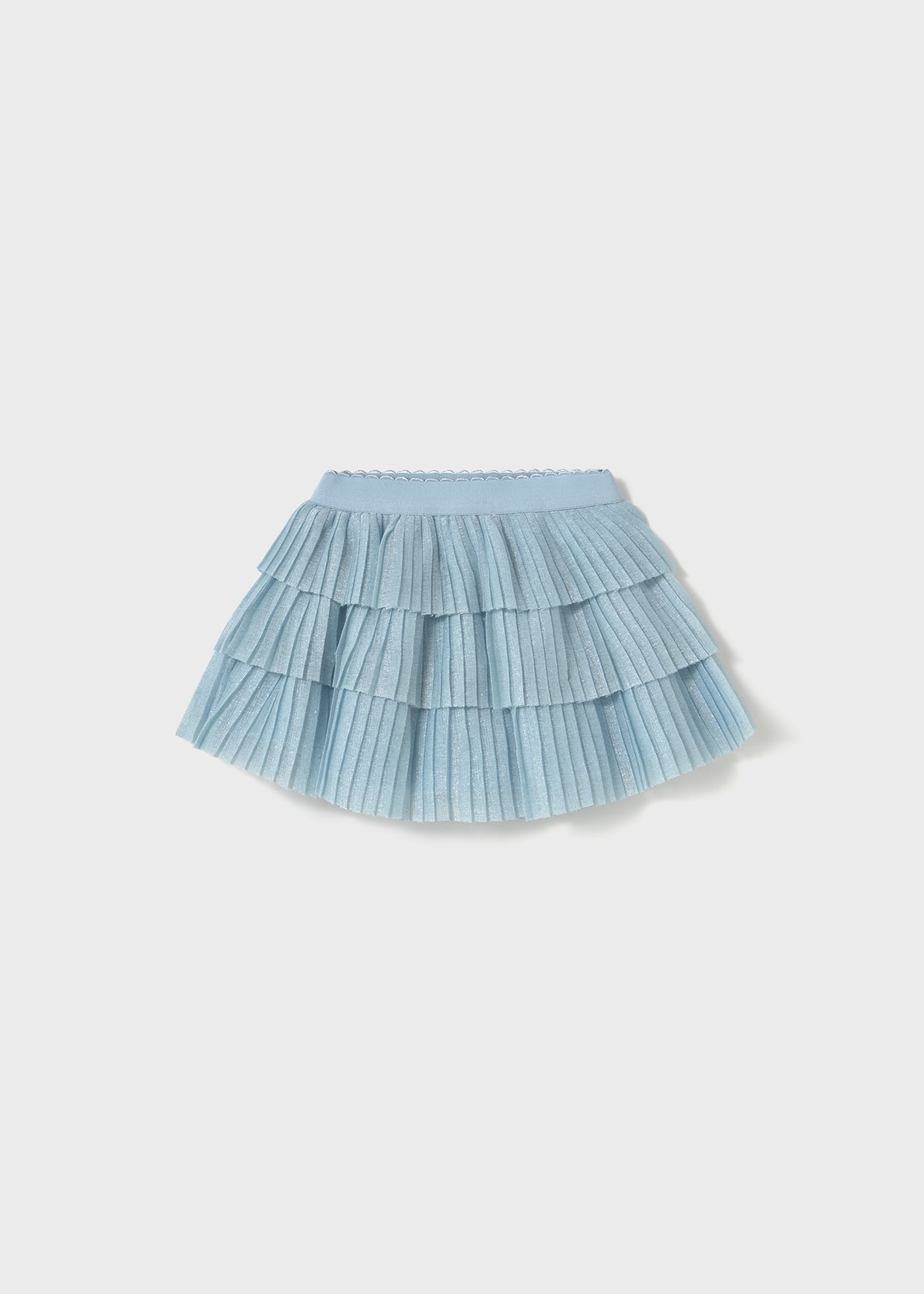 Baby Pleated Tulle Skirt