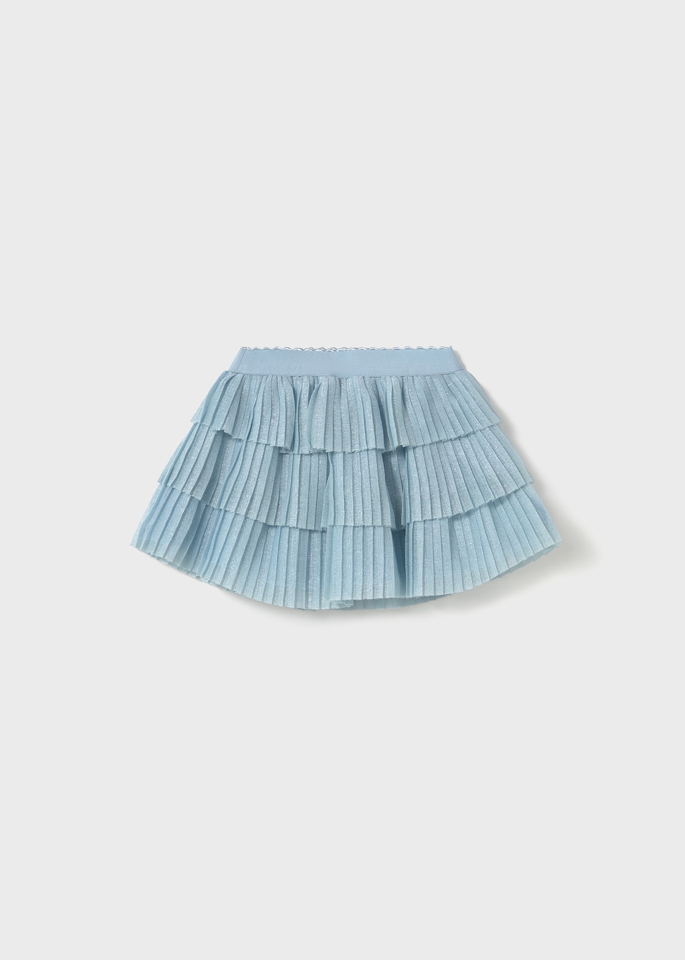 Baby pleated tulle skirt