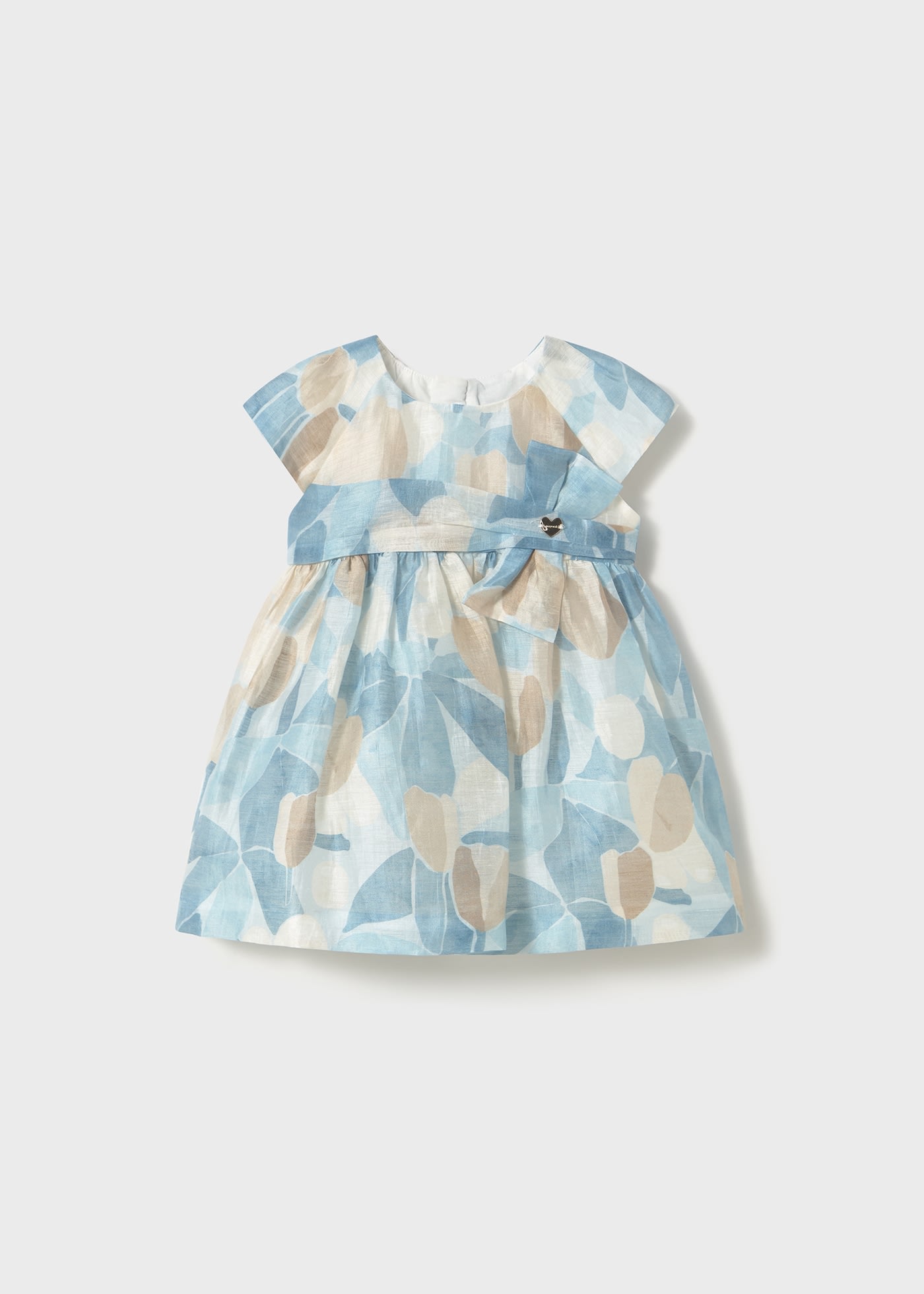 Rochie imprimeu flori bebe