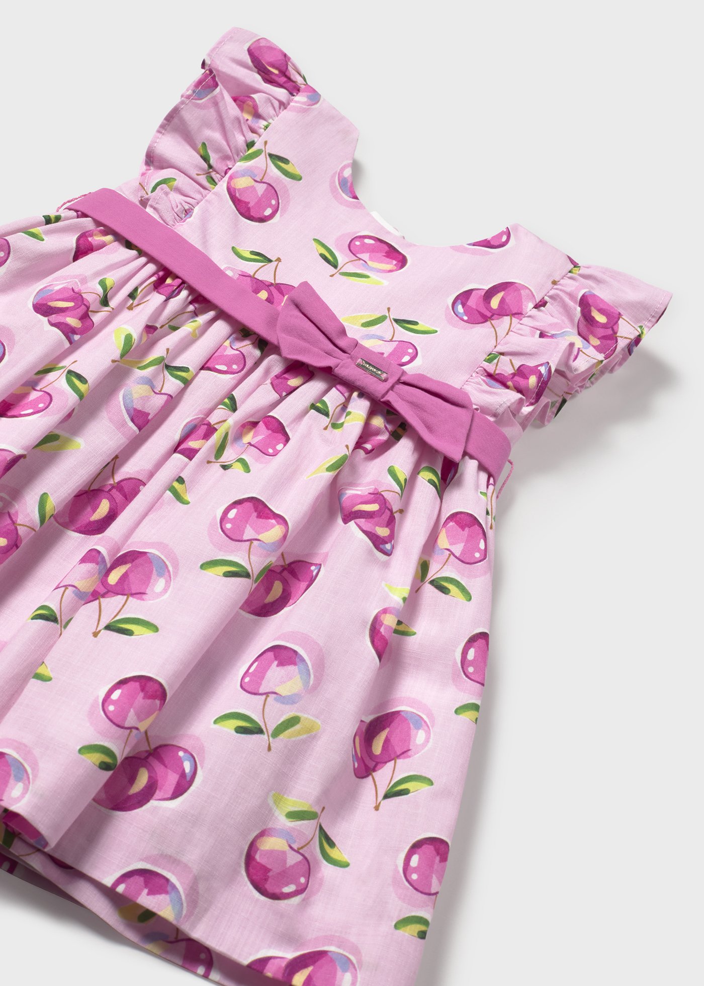 Vestito stampato frutta neonata