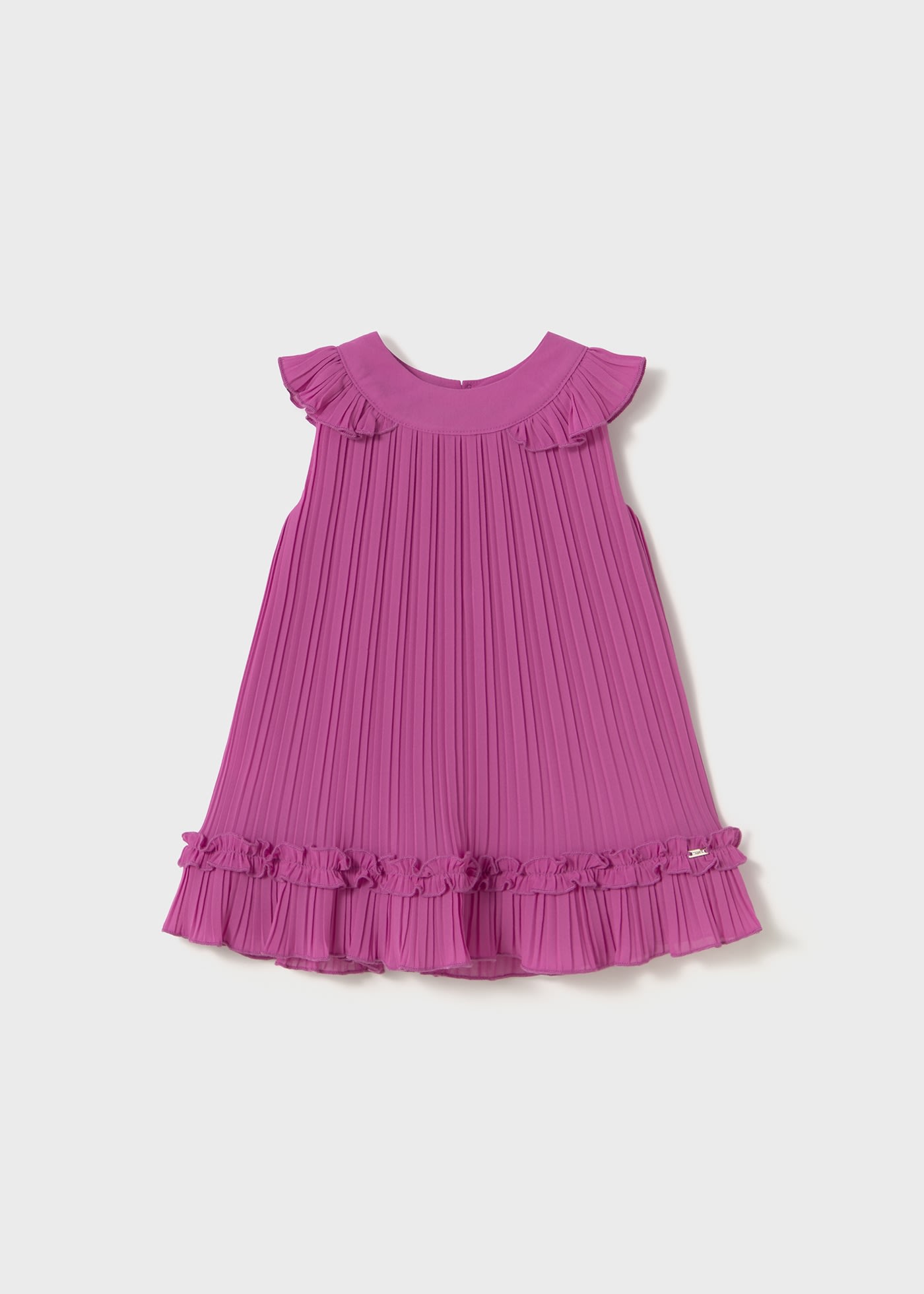 Baby Pleated Chiffon Dress